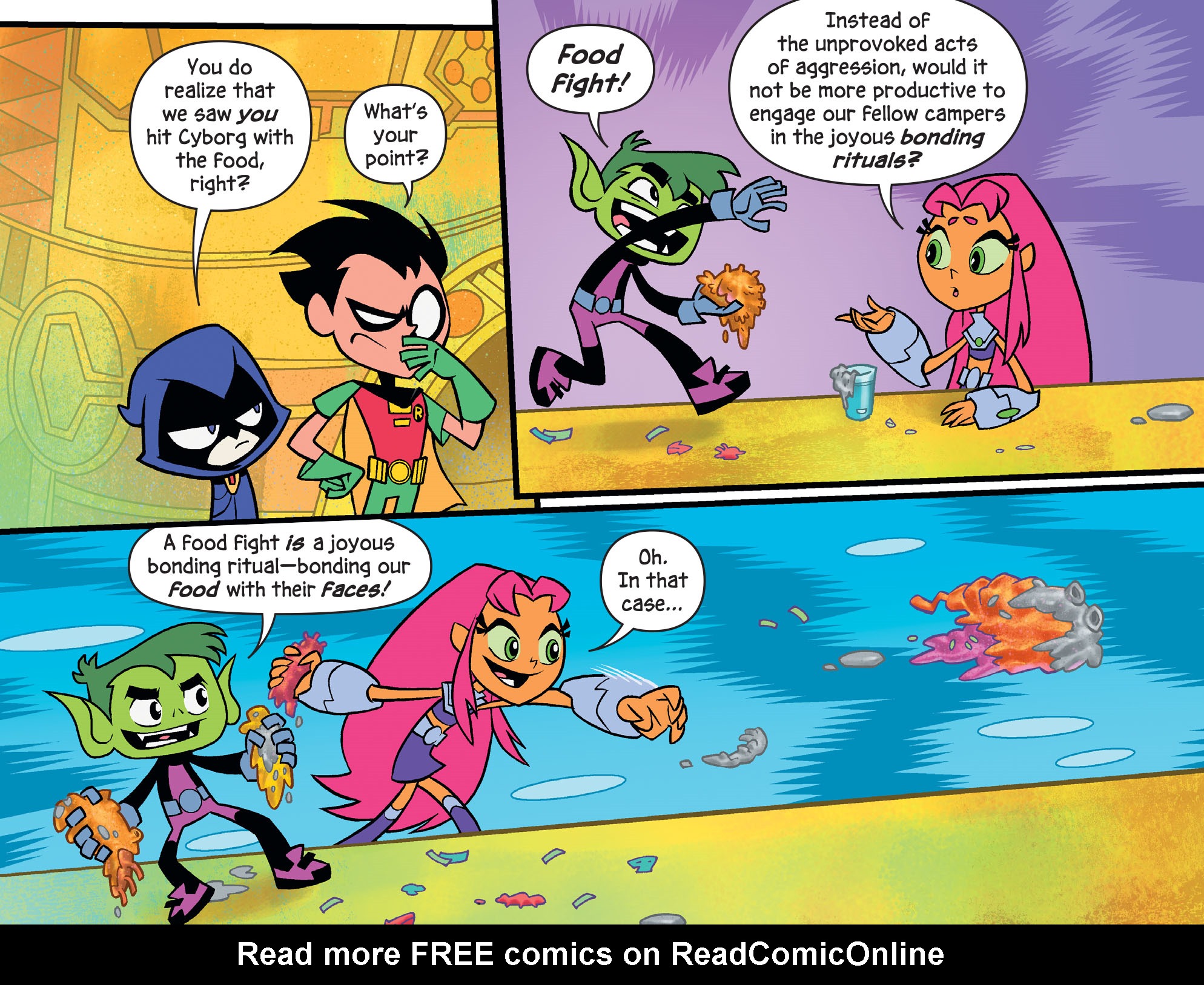 Read online Teen Titans Go! To Camp comic -  Issue #7 - 20