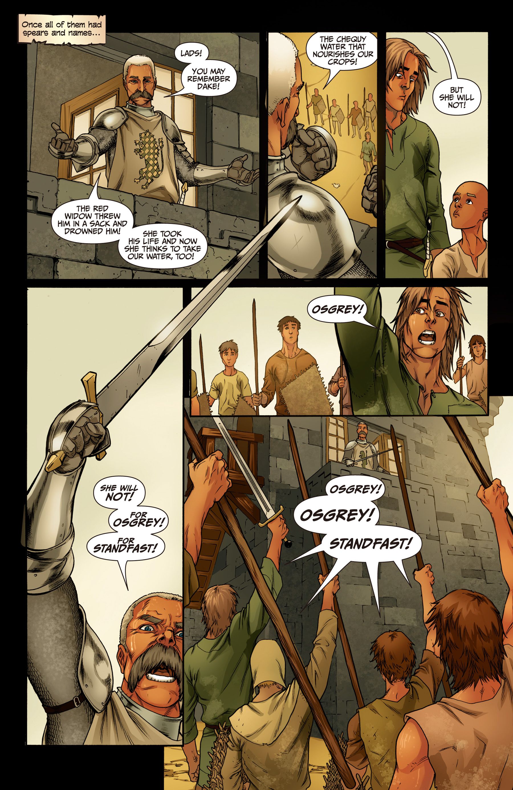 Read online The Sworn Sword: The Graphic Novel comic -  Issue # Full - 38