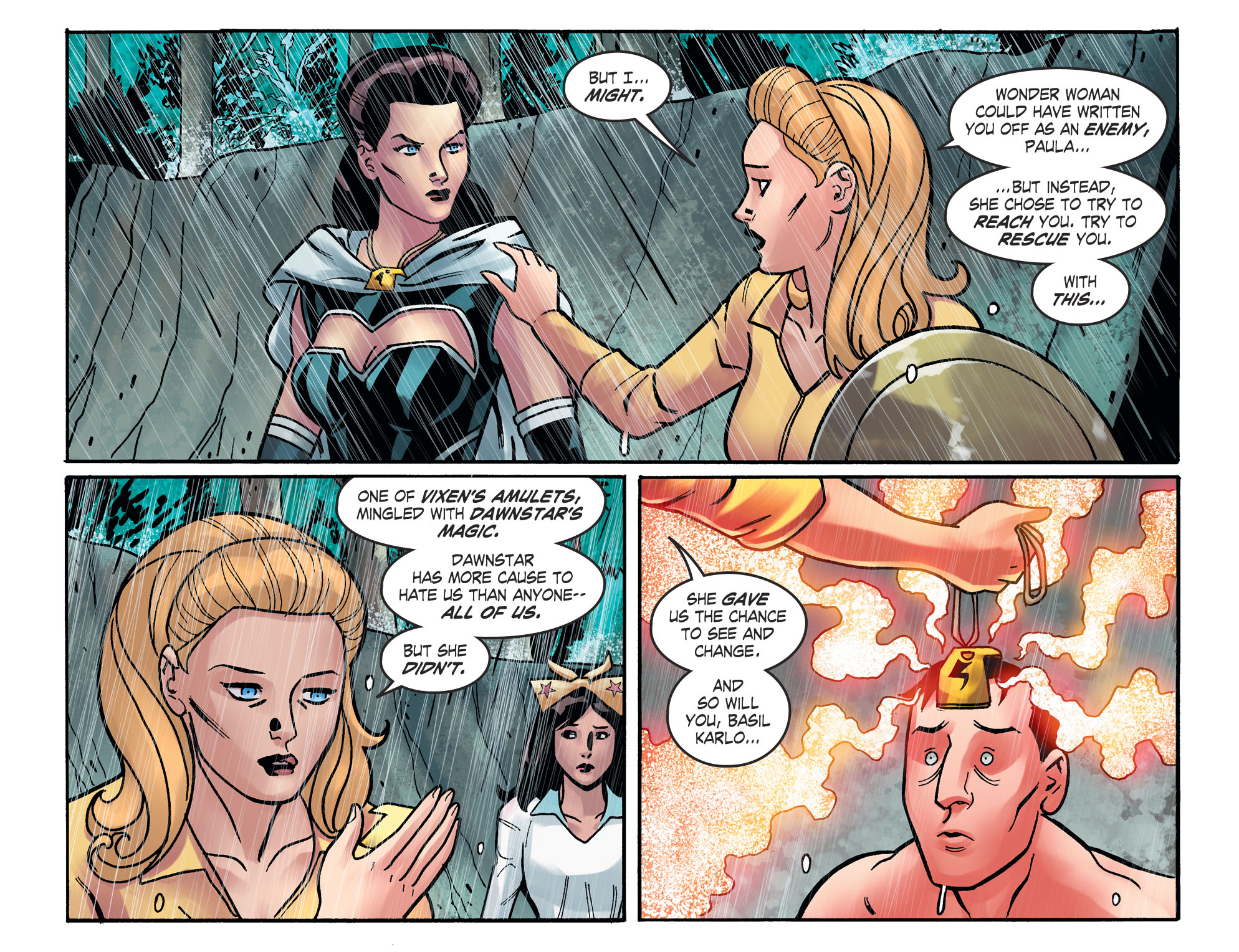 Read online Bombshells: United comic -  Issue #7 - 12