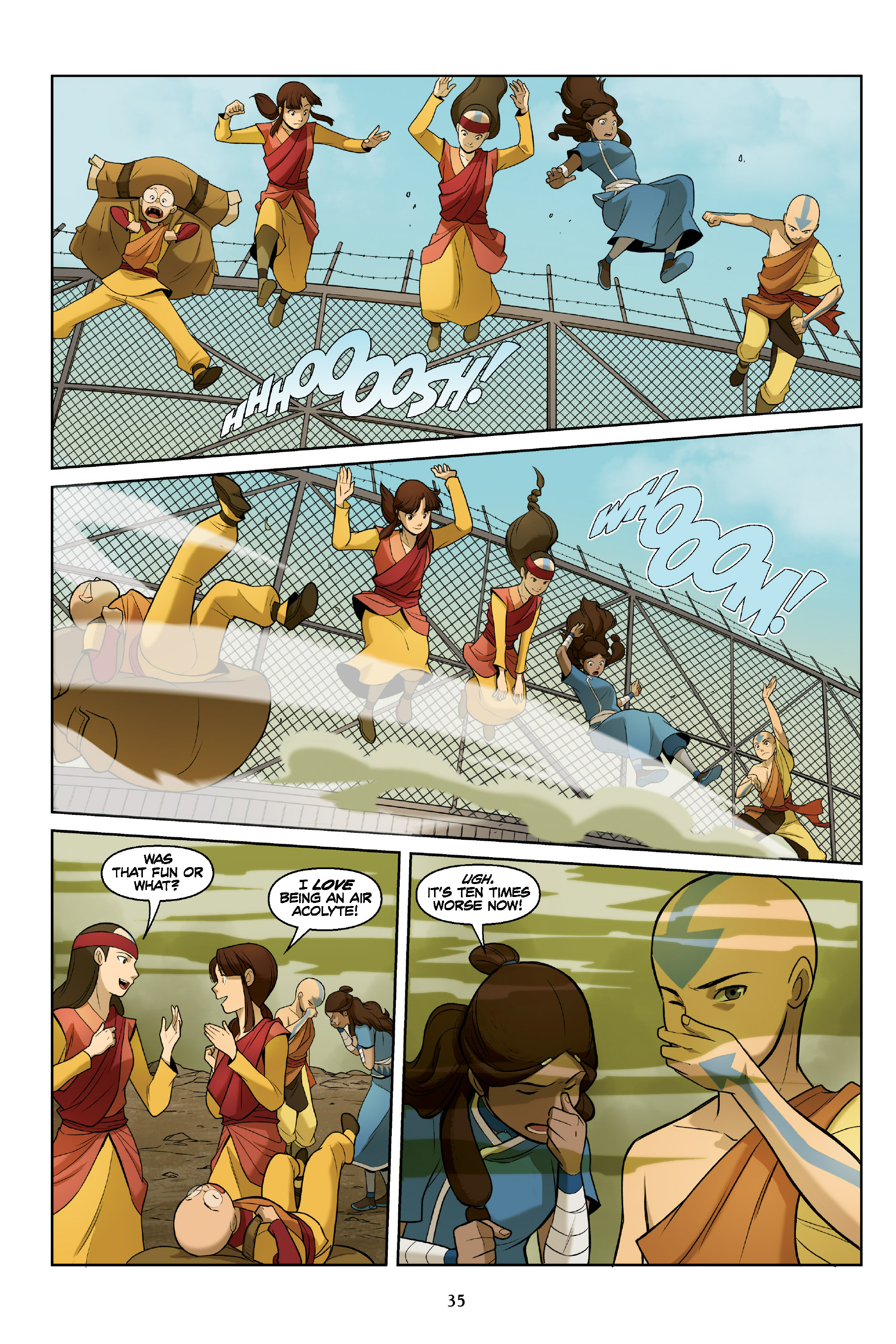 Read online Nickelodeon Avatar: The Last Airbender - The Rift comic -  Issue # _Omnibus (Part 1) - 35