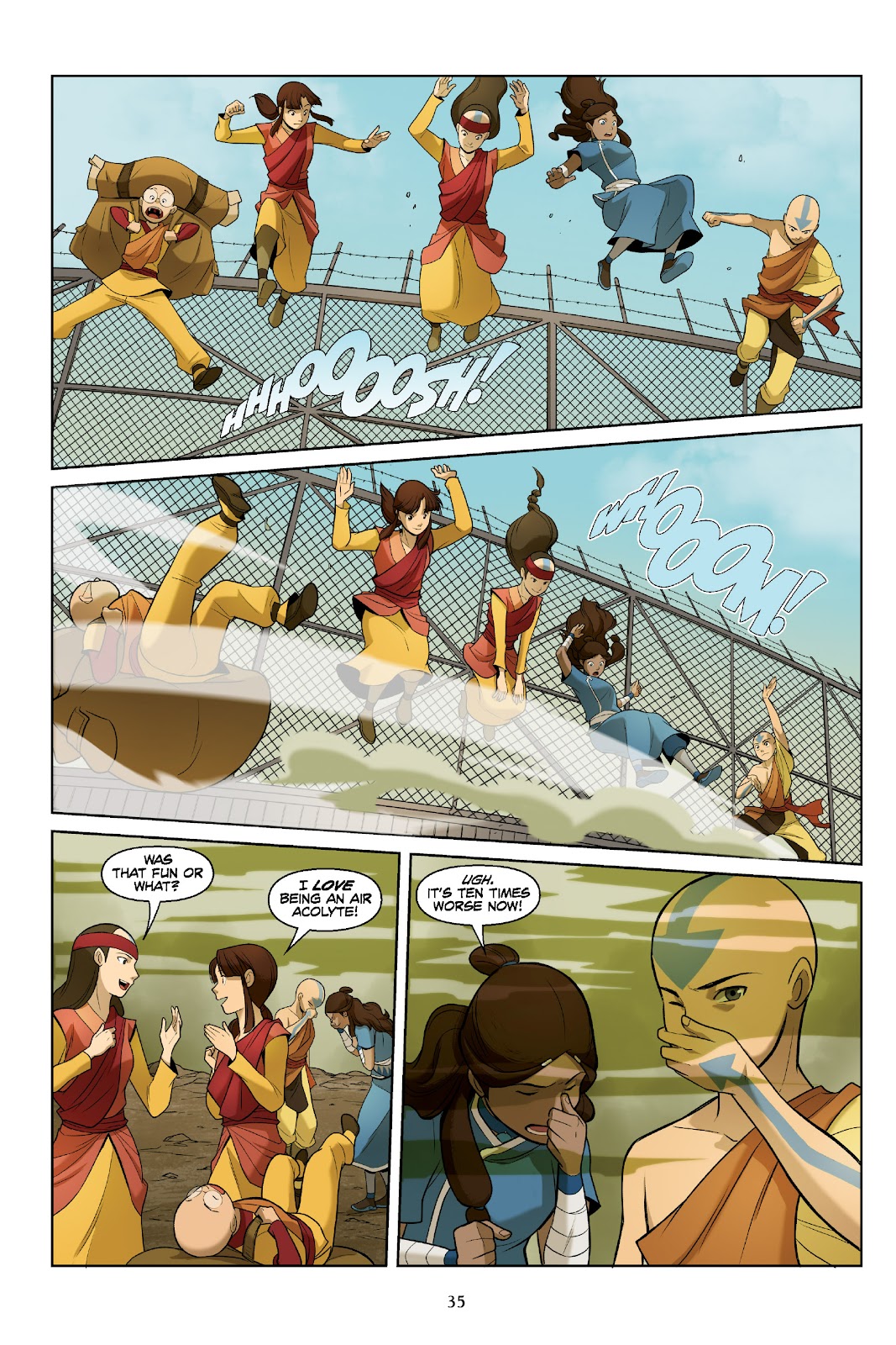 Nickelodeon Avatar: The Last Airbender - The Rift issue Omnibus (Part 1) - Page 35
