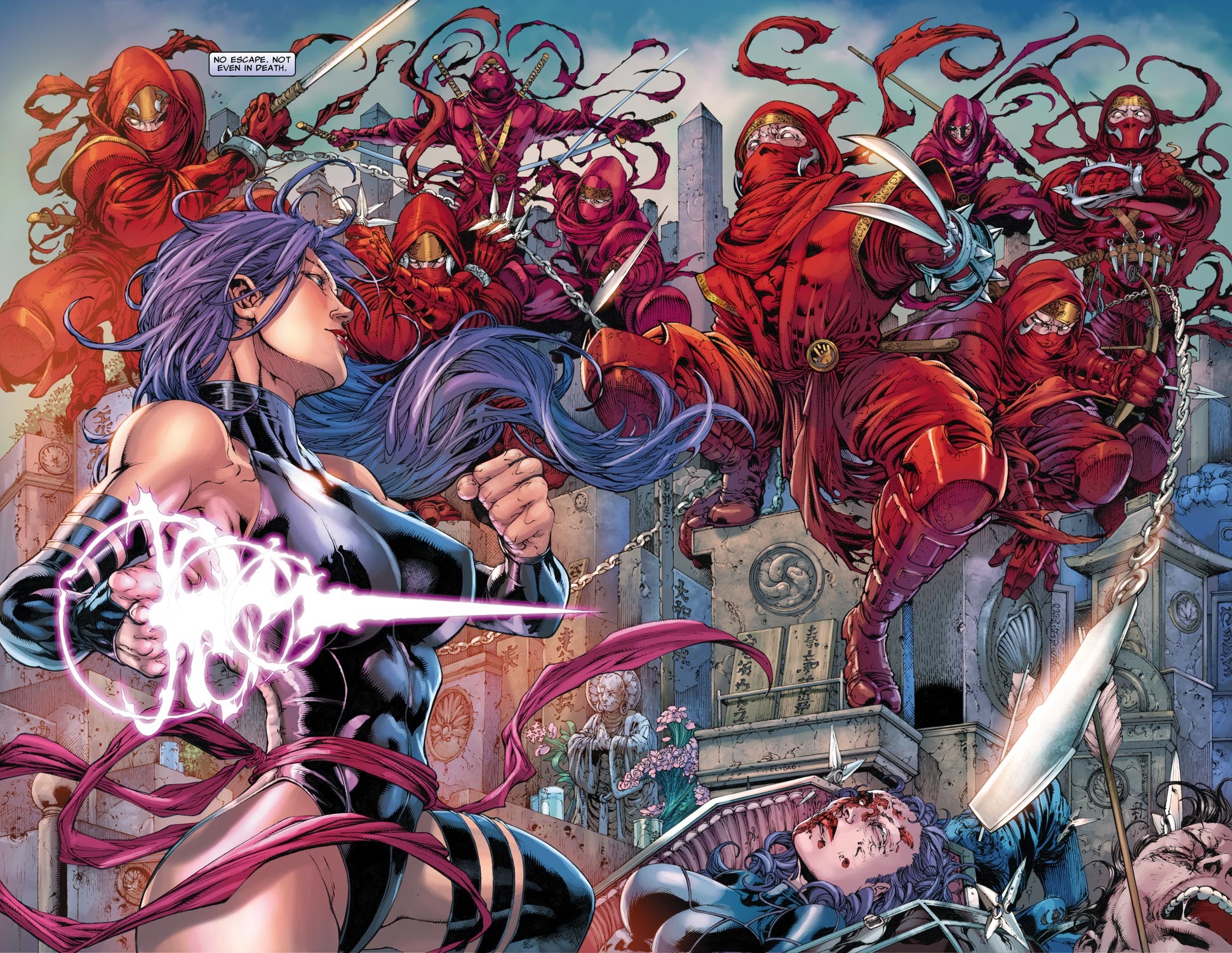 Read online Psylocke comic -  Issue #1 - 16