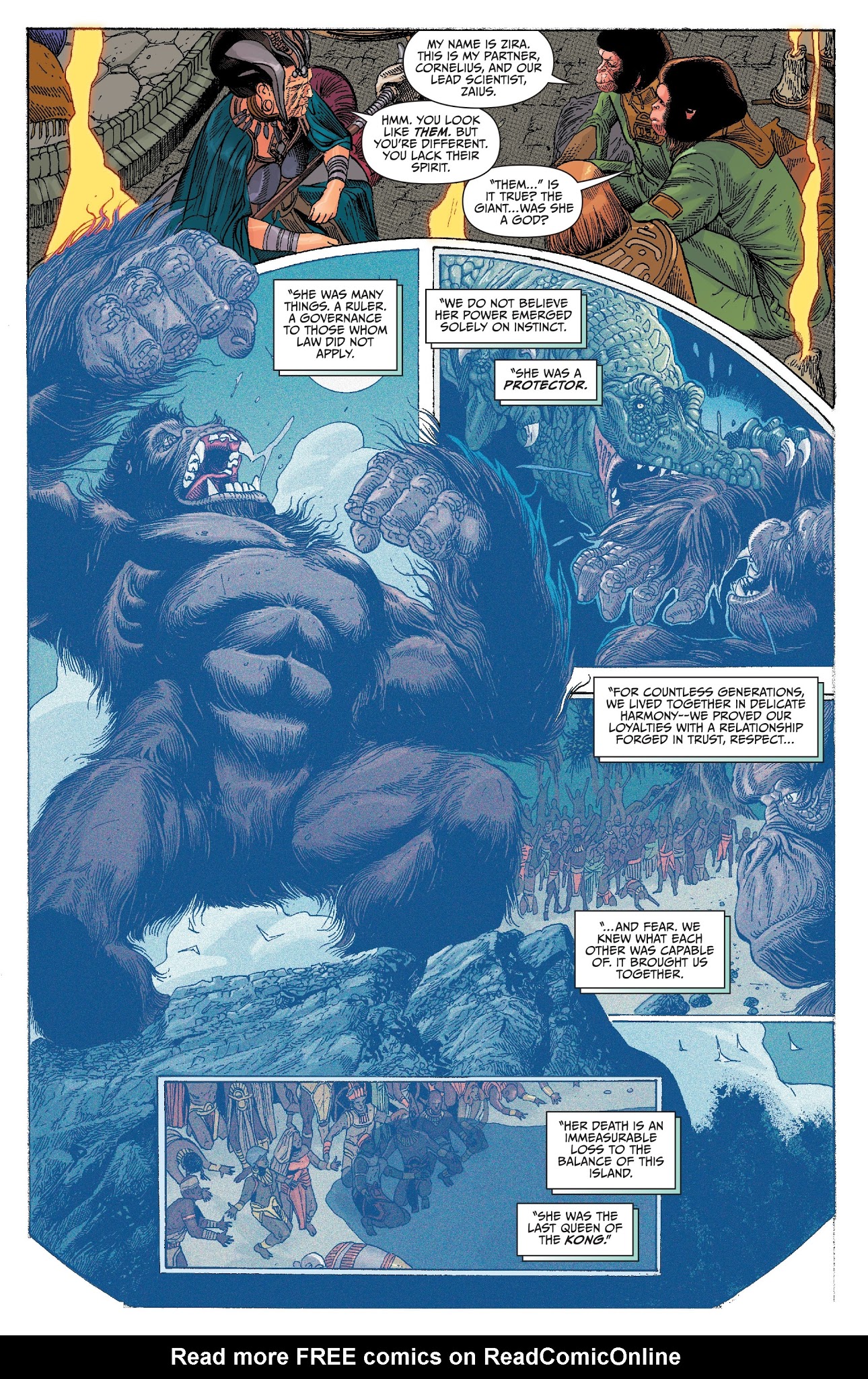 Read online Kong on the Planet of the Apes comic -  Issue #2 - 19