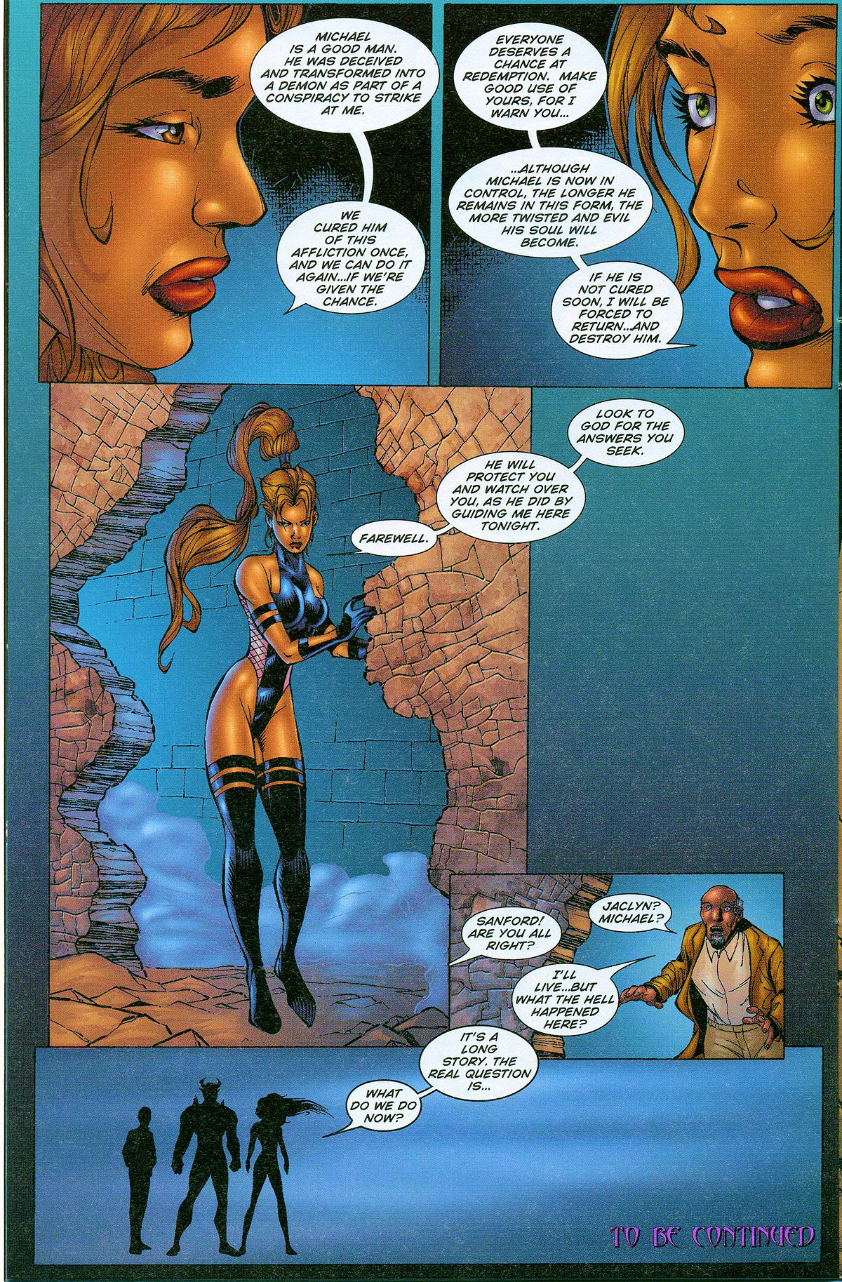 Read online Avengelyne / Demonslayer comic -  Issue #1 - 23