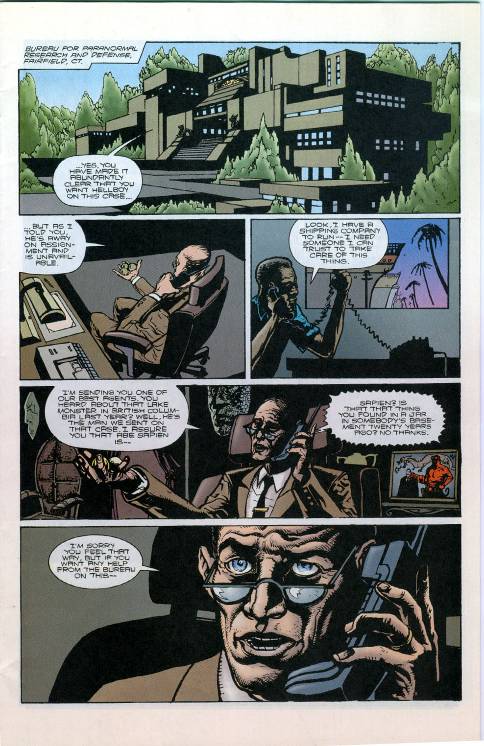 Read online Abe Sapien: Drums of the Dead comic -  Issue # Full - 7