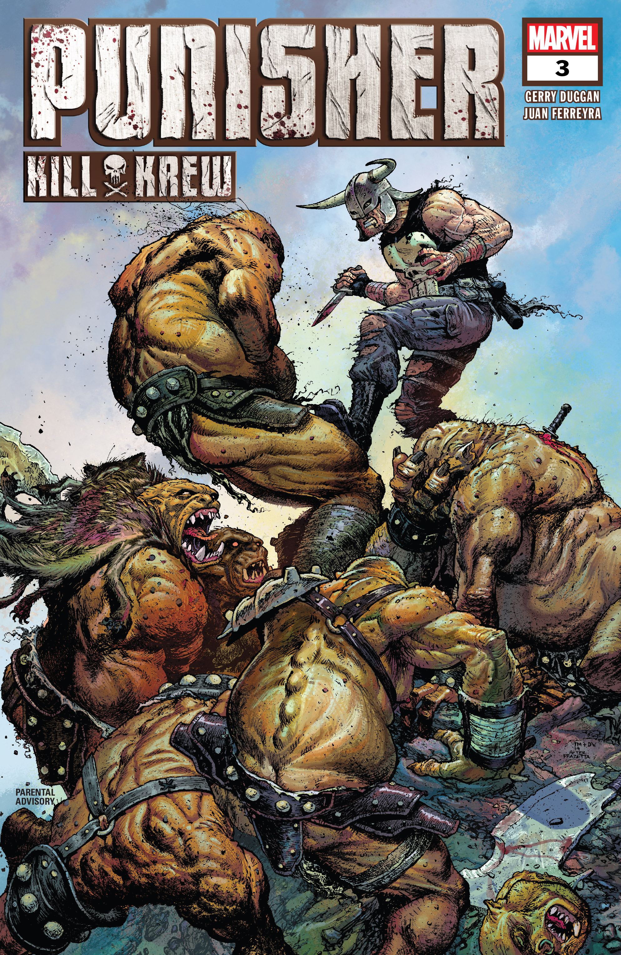 Read online Punisher Kill Krew comic -  Issue #3 - 1