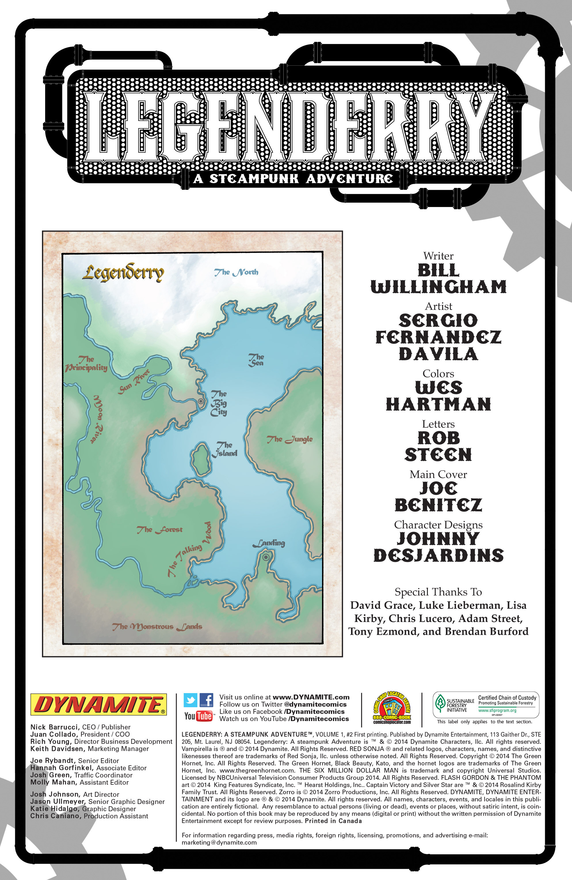 Read online Legenderry: A Steampunk Adventure comic -  Issue #2 - 2