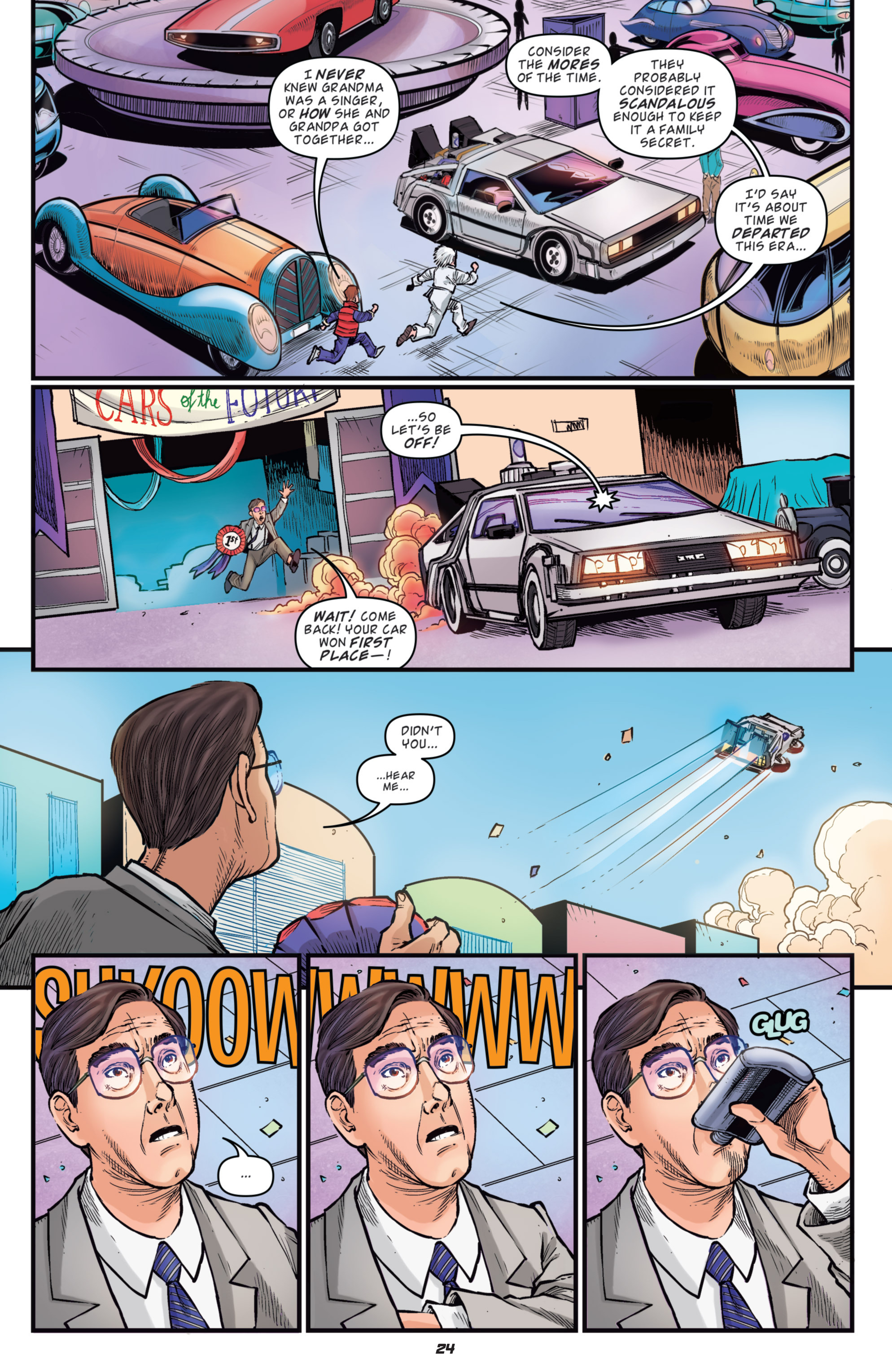 Read online Back to the Future: Citizen Brown comic -  Issue #5 - 25