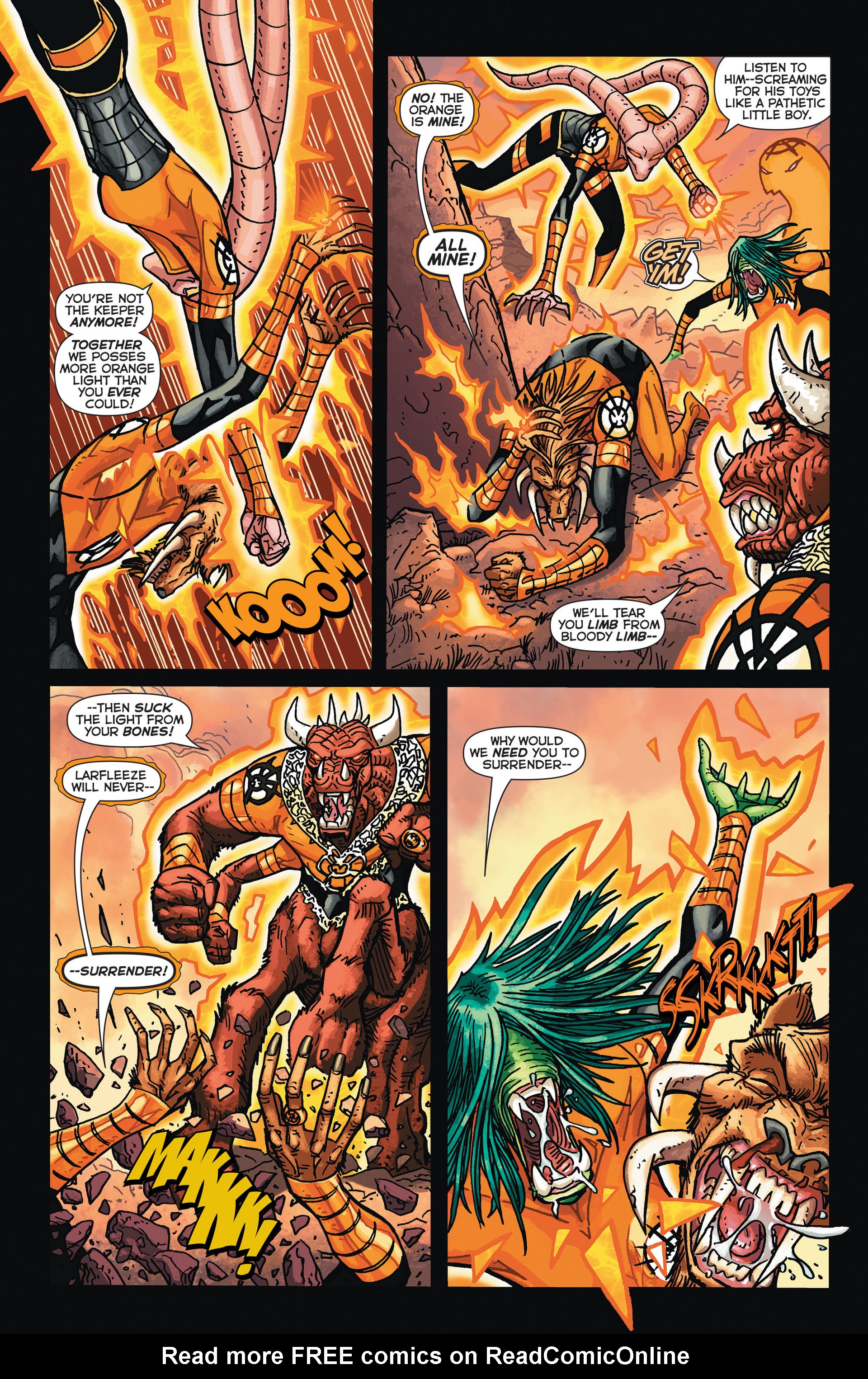 Read online Larfleeze comic -  Issue #4 - 16