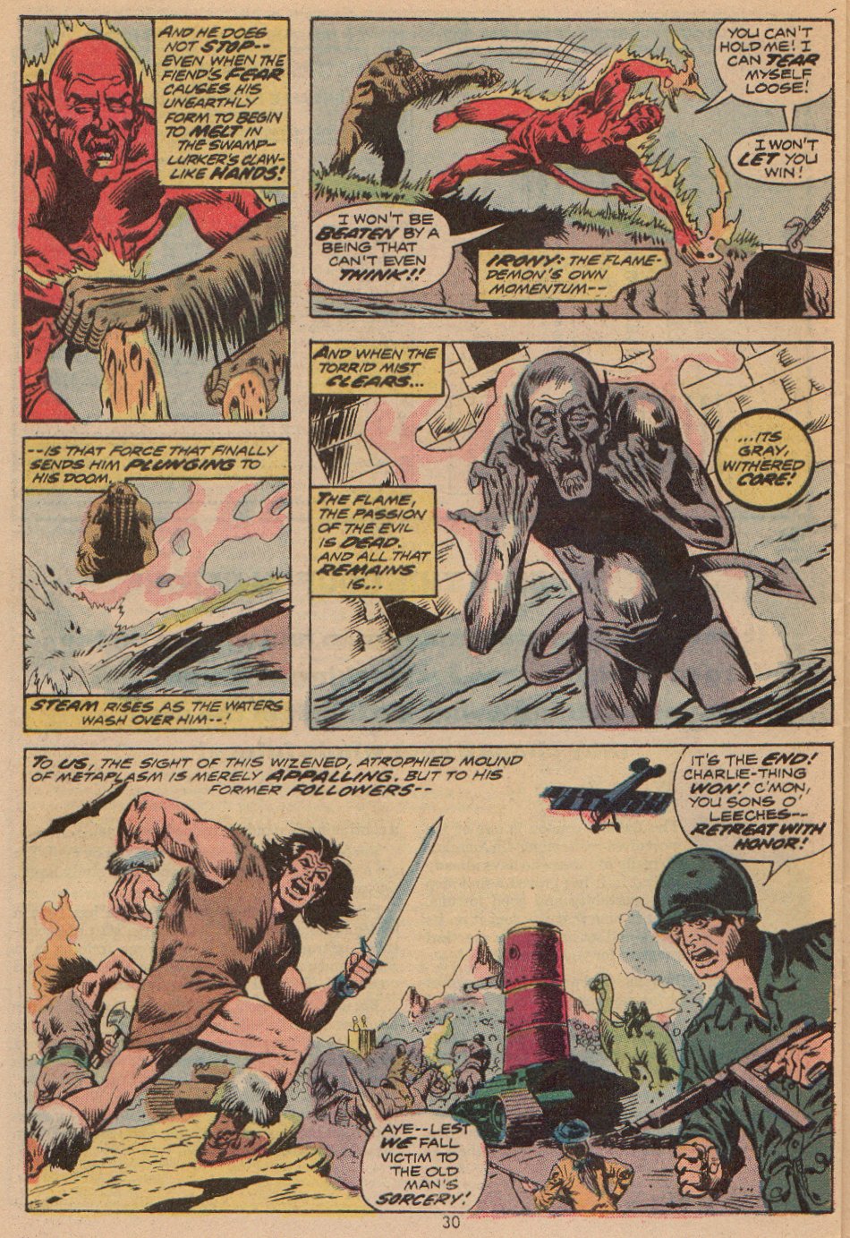 Read online Man-Thing (1974) comic -  Issue #1 - 20