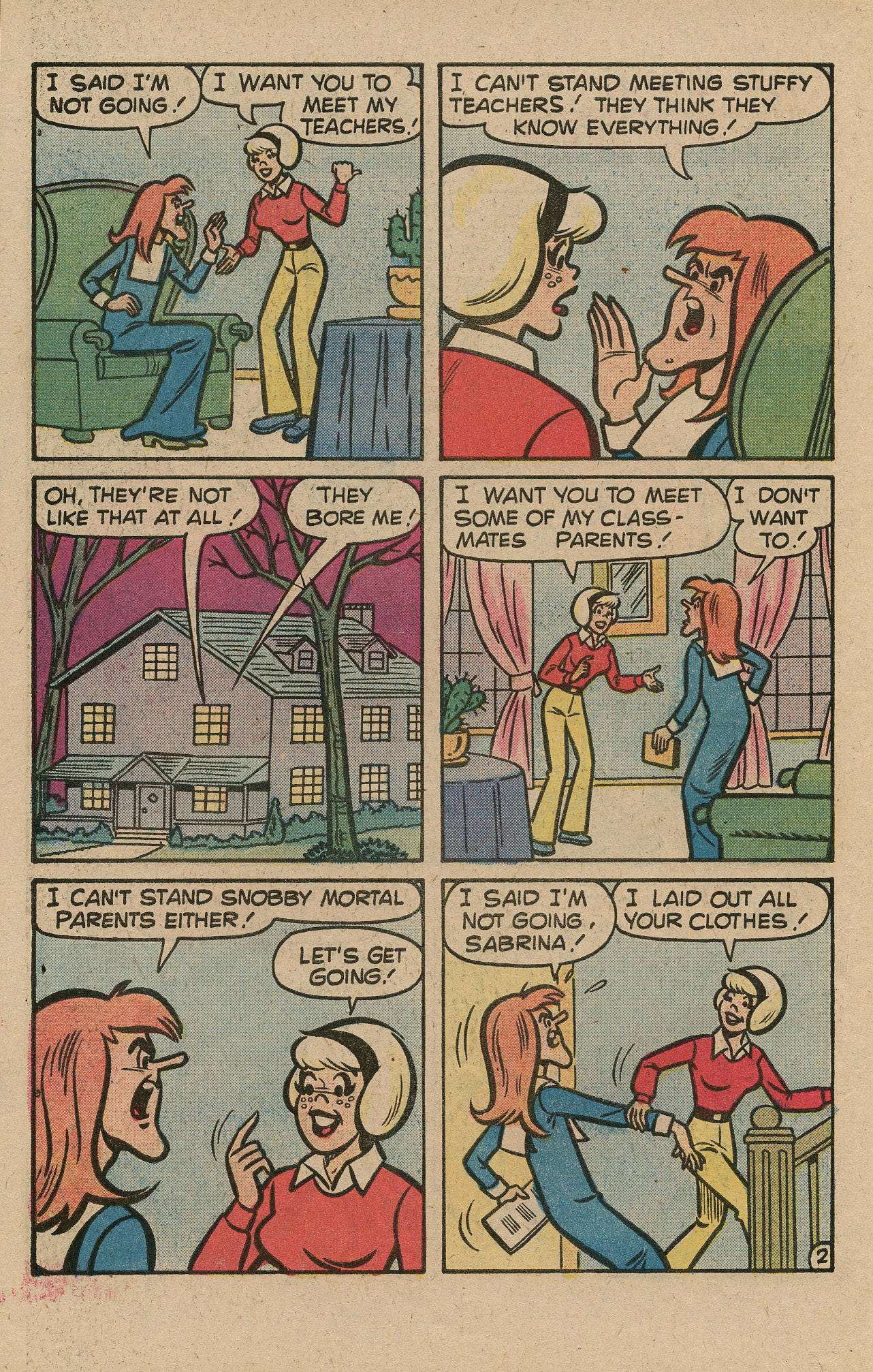 Read online Archie's TV Laugh-Out comic -  Issue #65 - 30