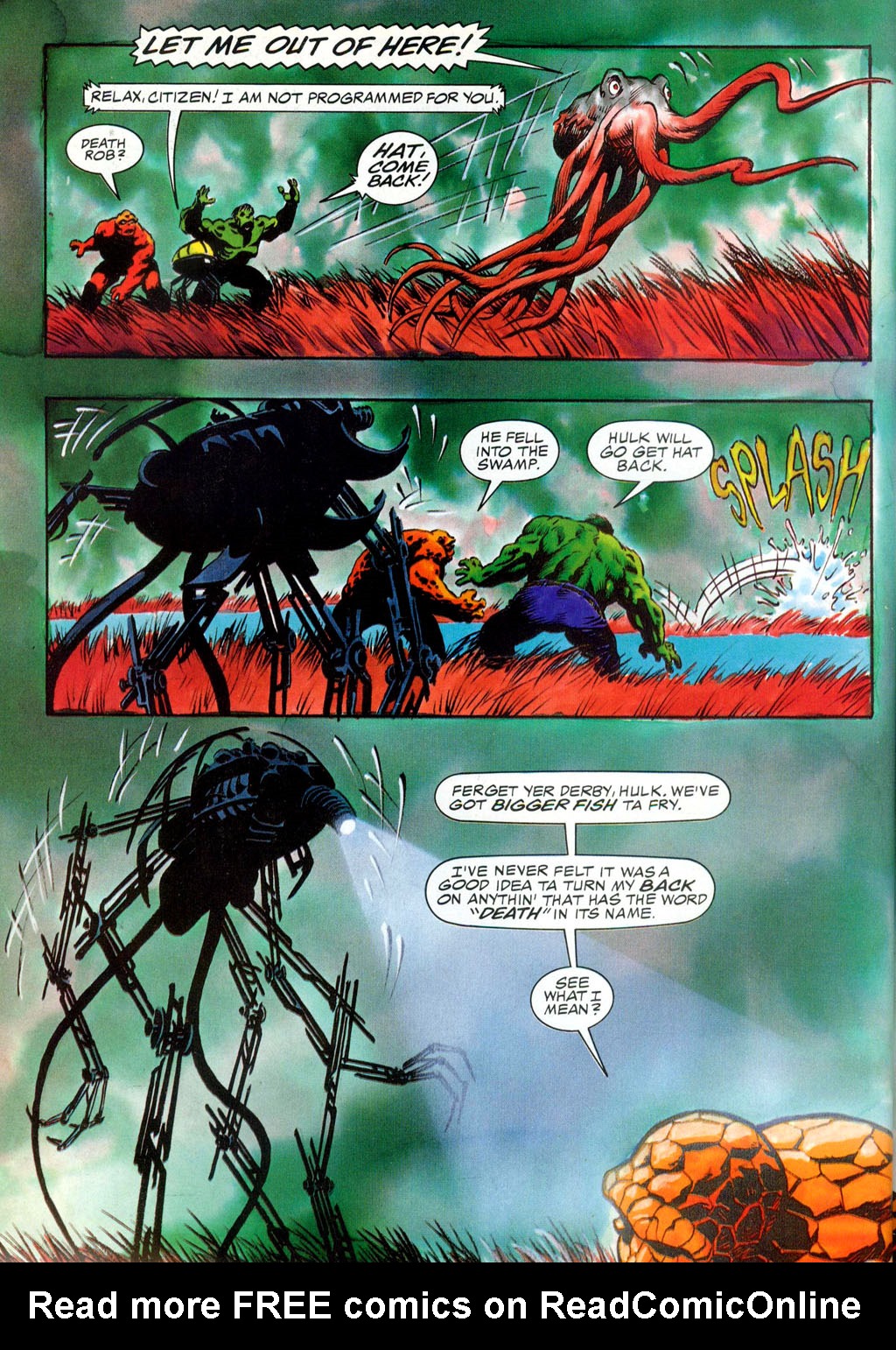 Read online Marvel Graphic Novel comic -  Issue #29 - Hulk & Thing - The Big Change - 34