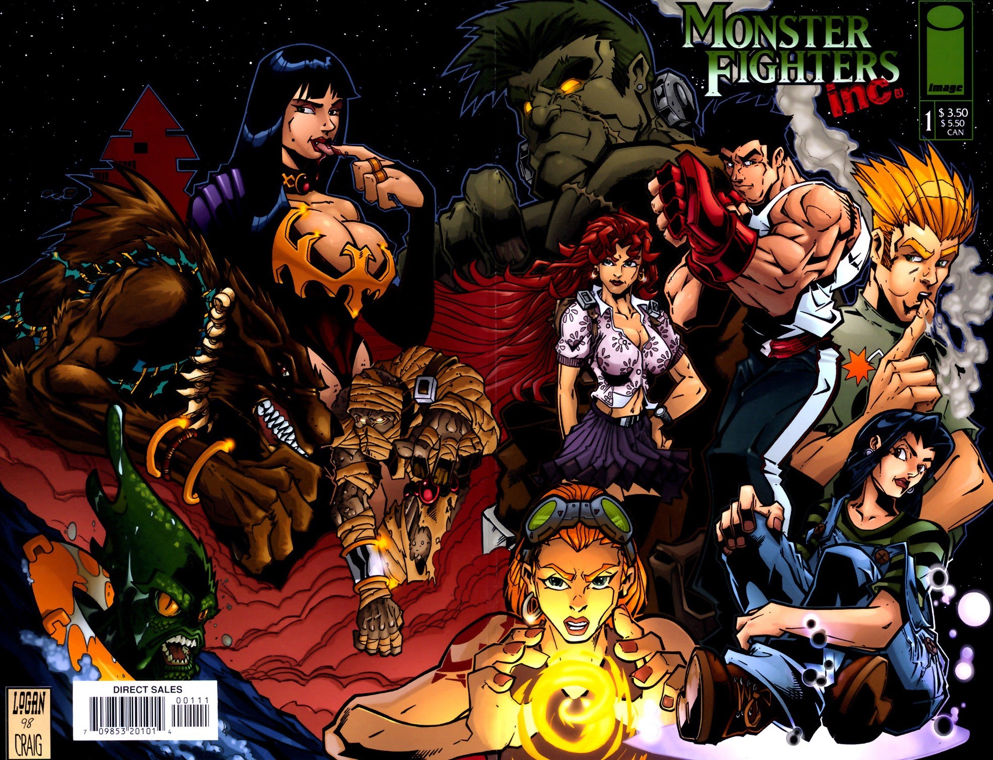 Read online Monster Fighters Inc. comic -  Issue # Full - 1