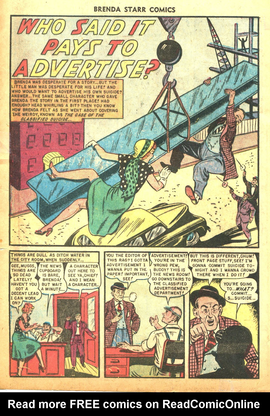 Read online Brenda Starr (1948) comic -  Issue #10 - 12