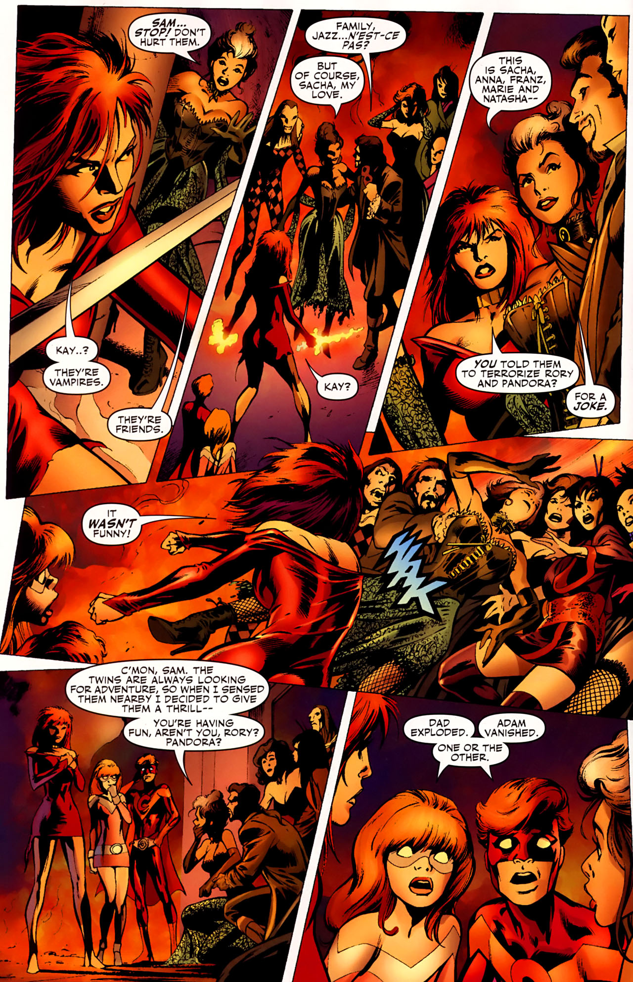 Read online ClanDestine (2008) comic -  Issue #4 - 6