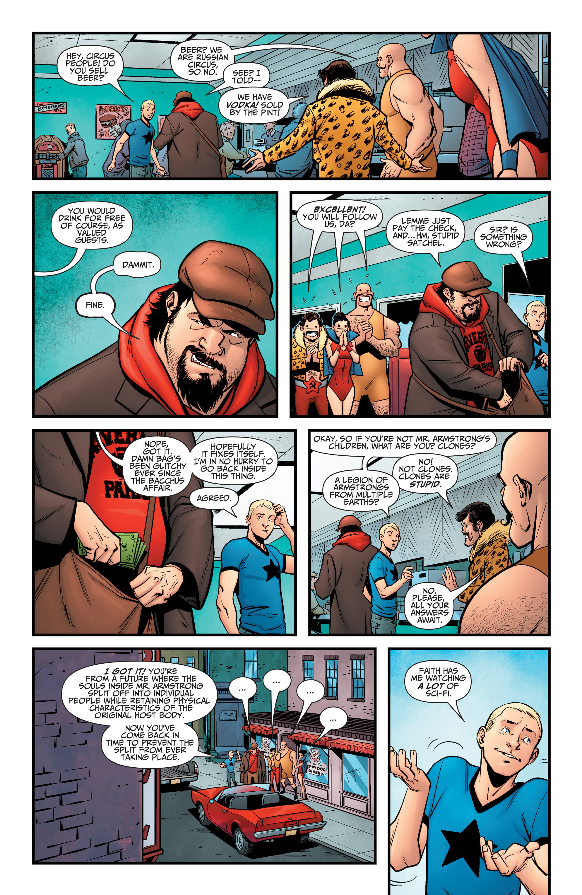 Read online A&A: The Adventures of Archer & Armstrong comic -  Issue #6 - 12