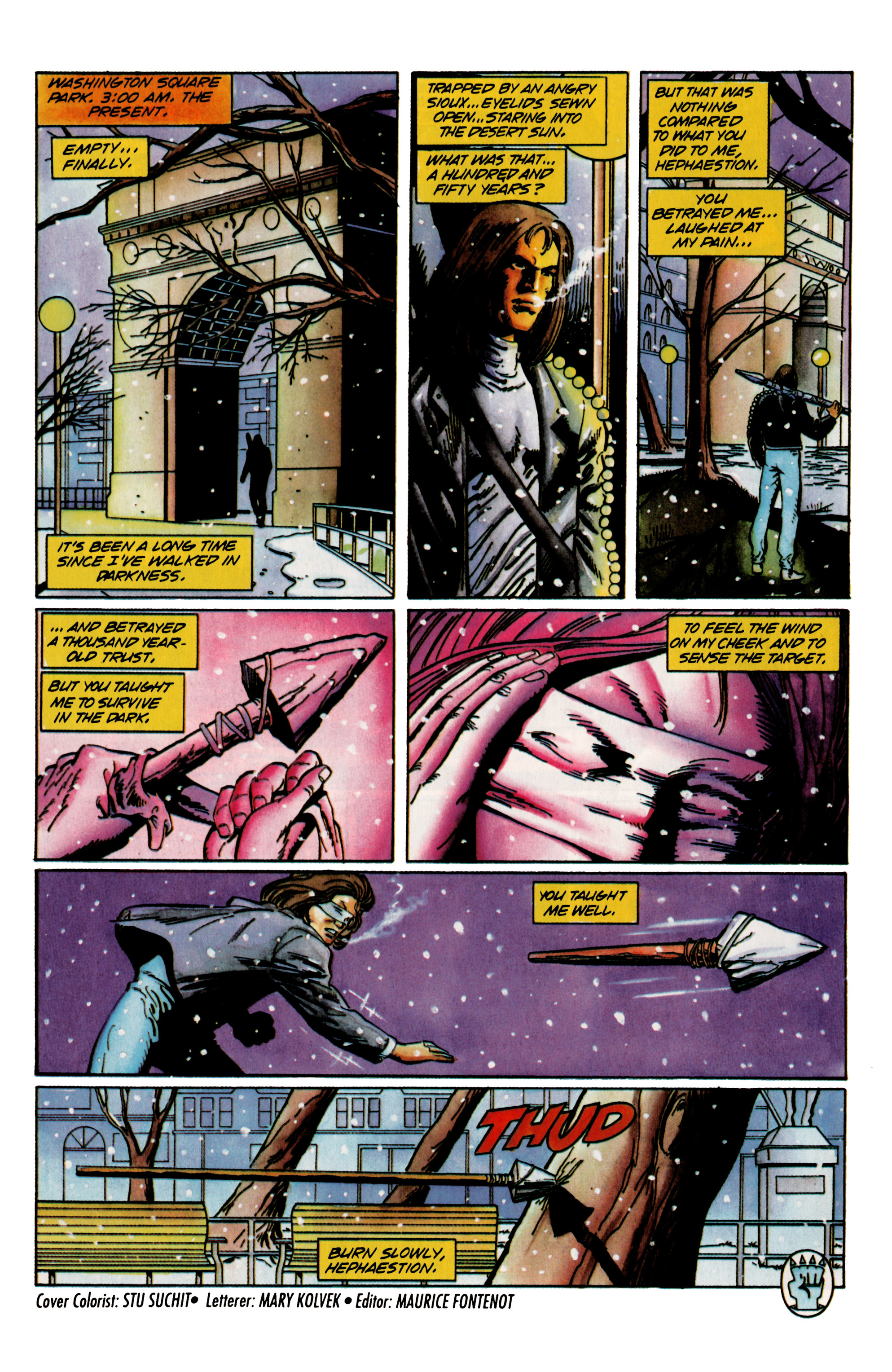 Read online Eternal Warrior (1992) comic -  Issue #23 - 22