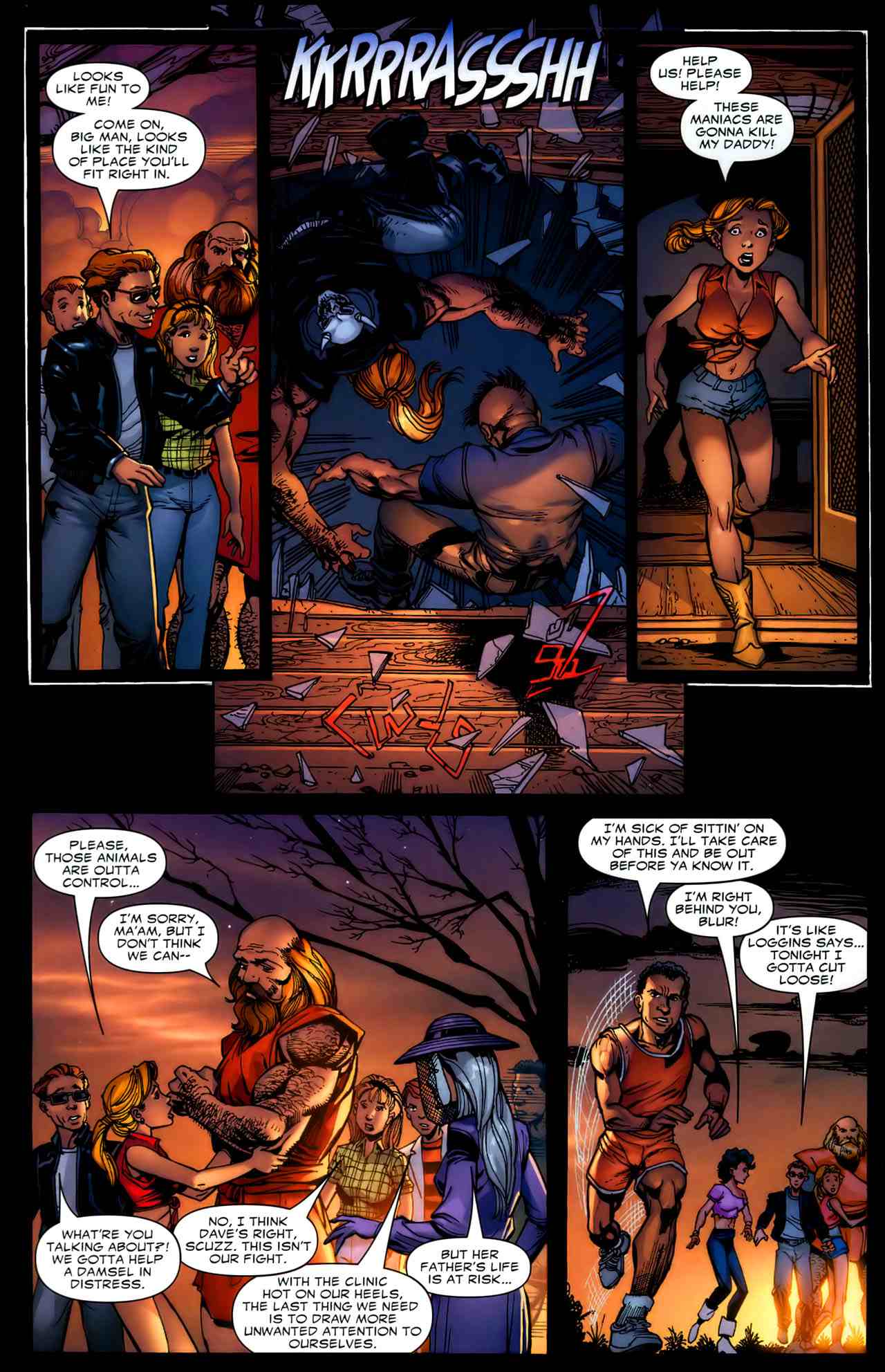 Read online Untold Tales Of The New Universe: D.P.7 comic -  Issue # Full - 5