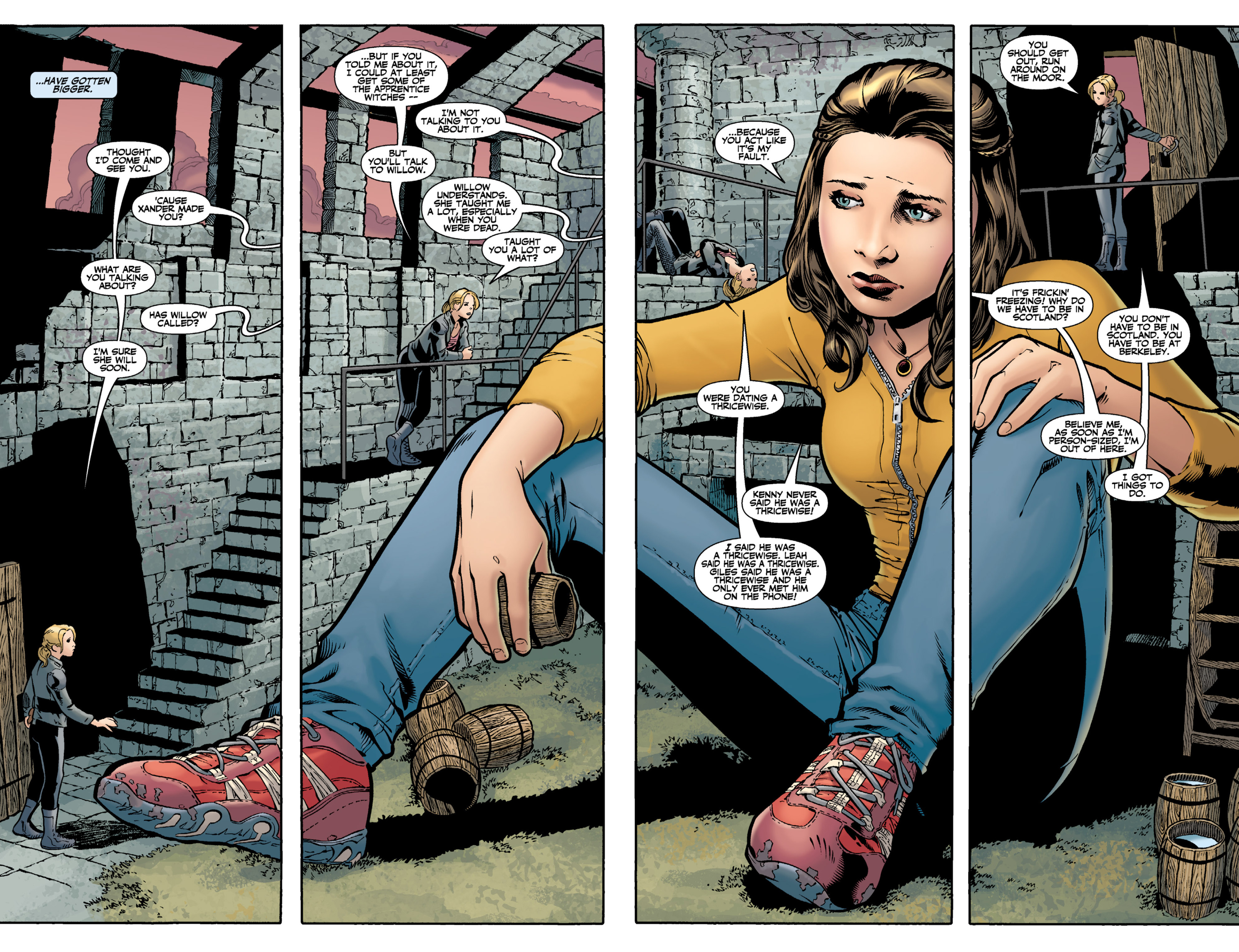 Read online Buffy the Vampire Slayer Season Eight comic -  Issue # _TPB 1 - The Long Way Home - 24