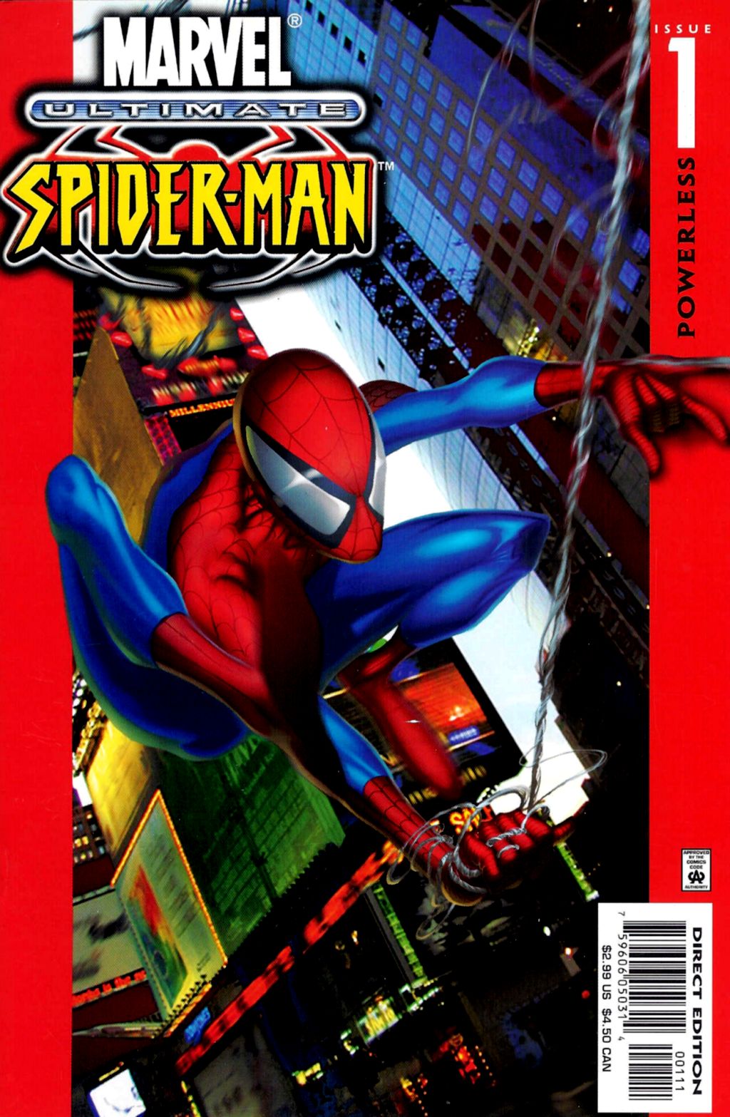 Read online Ultimate Spider-Man (2000) comic -  Issue #1 - 1