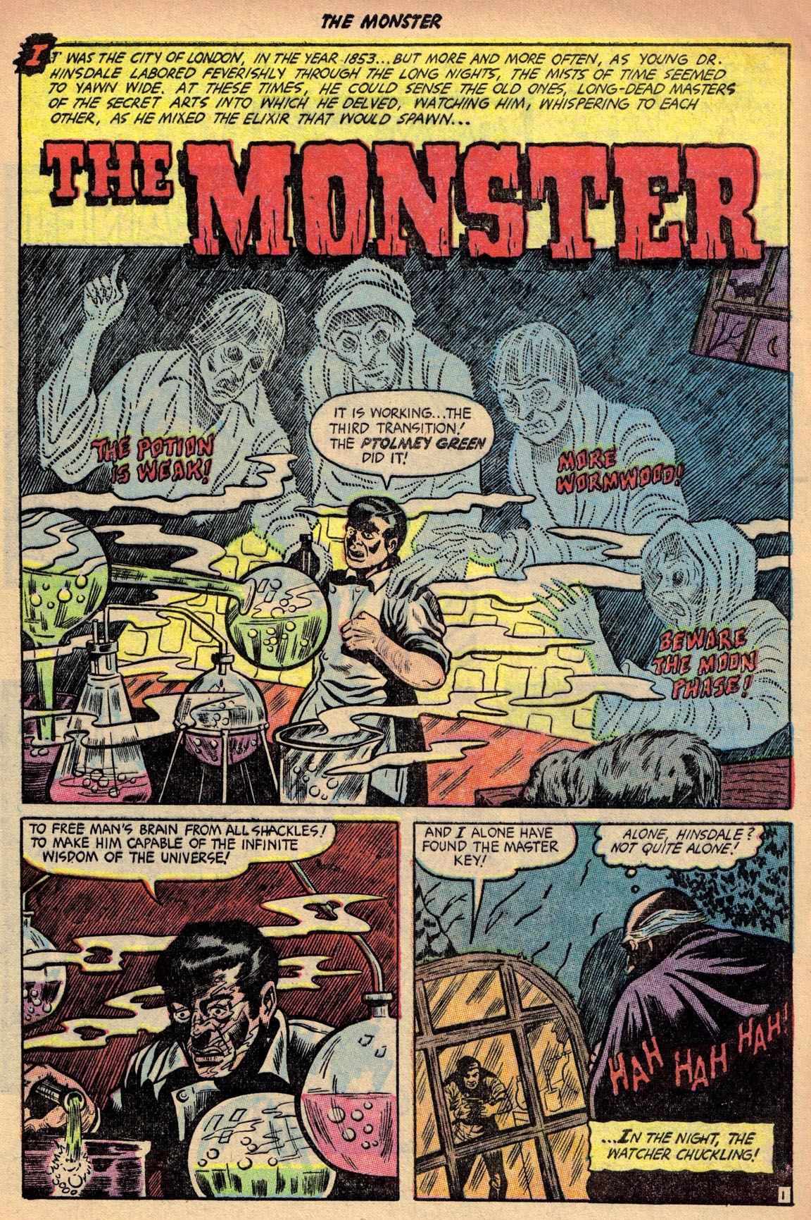 Read online Monster (1953) comic -  Issue #1 - 4