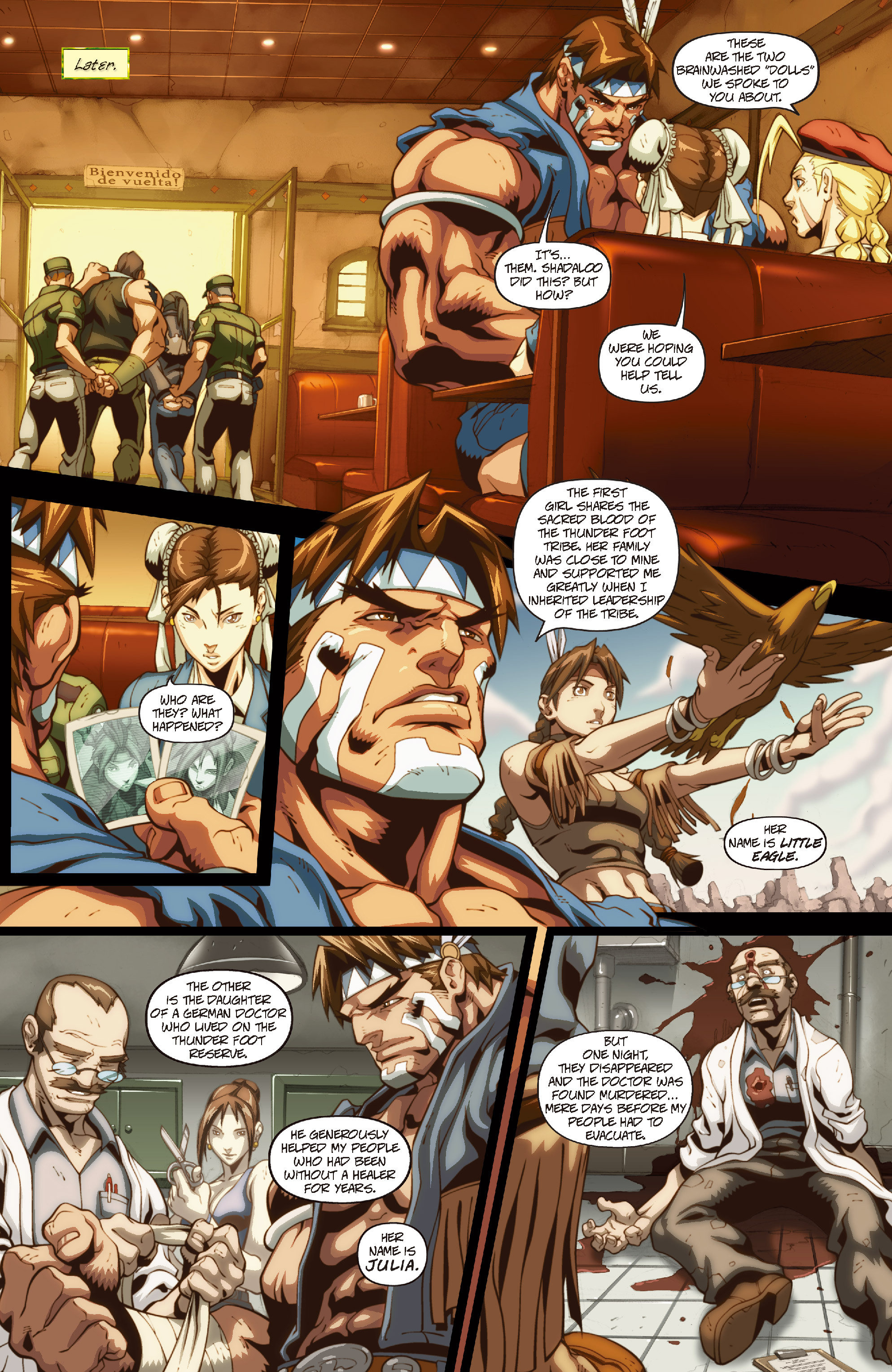 Read online Street Fighter II comic -  Issue #3 - 12