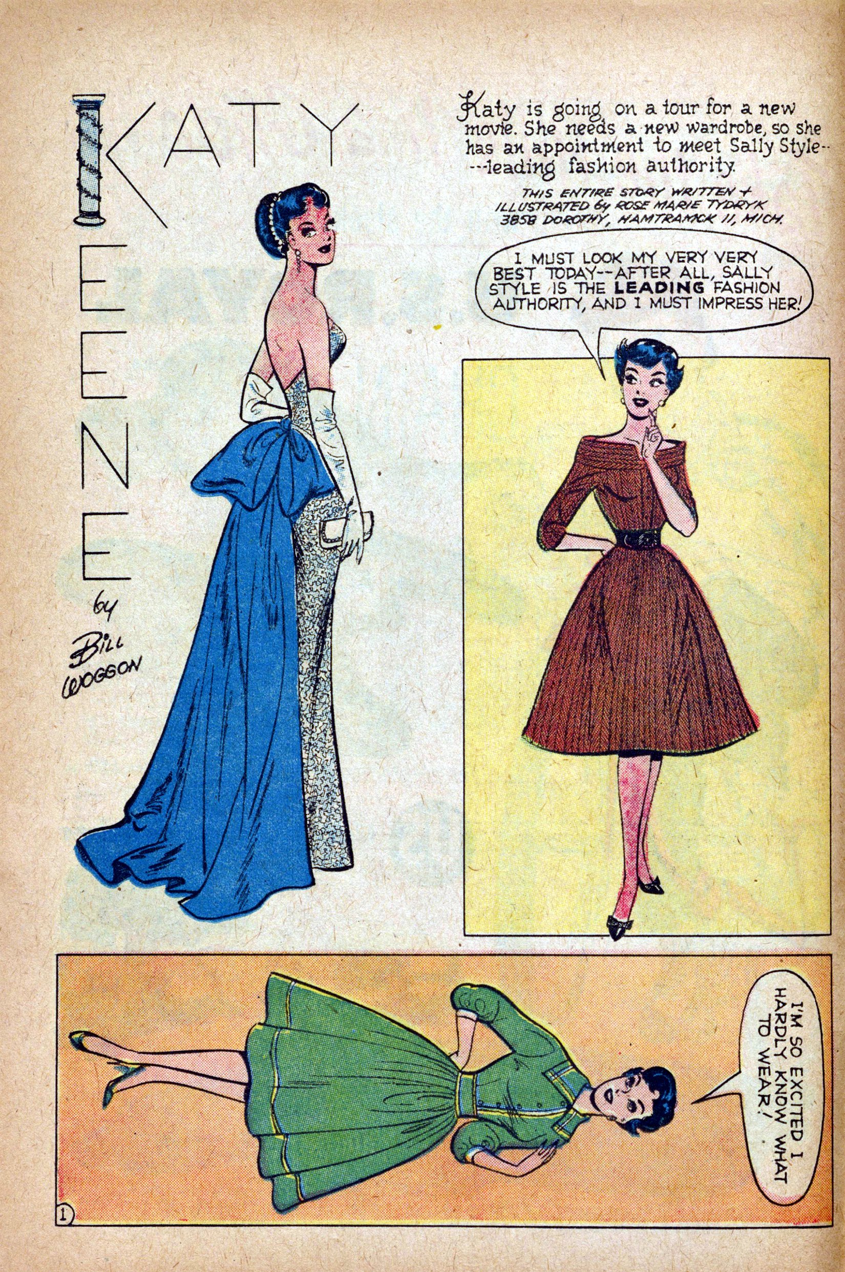 Read online Katy Keene (1949) comic -  Issue #56 - 10