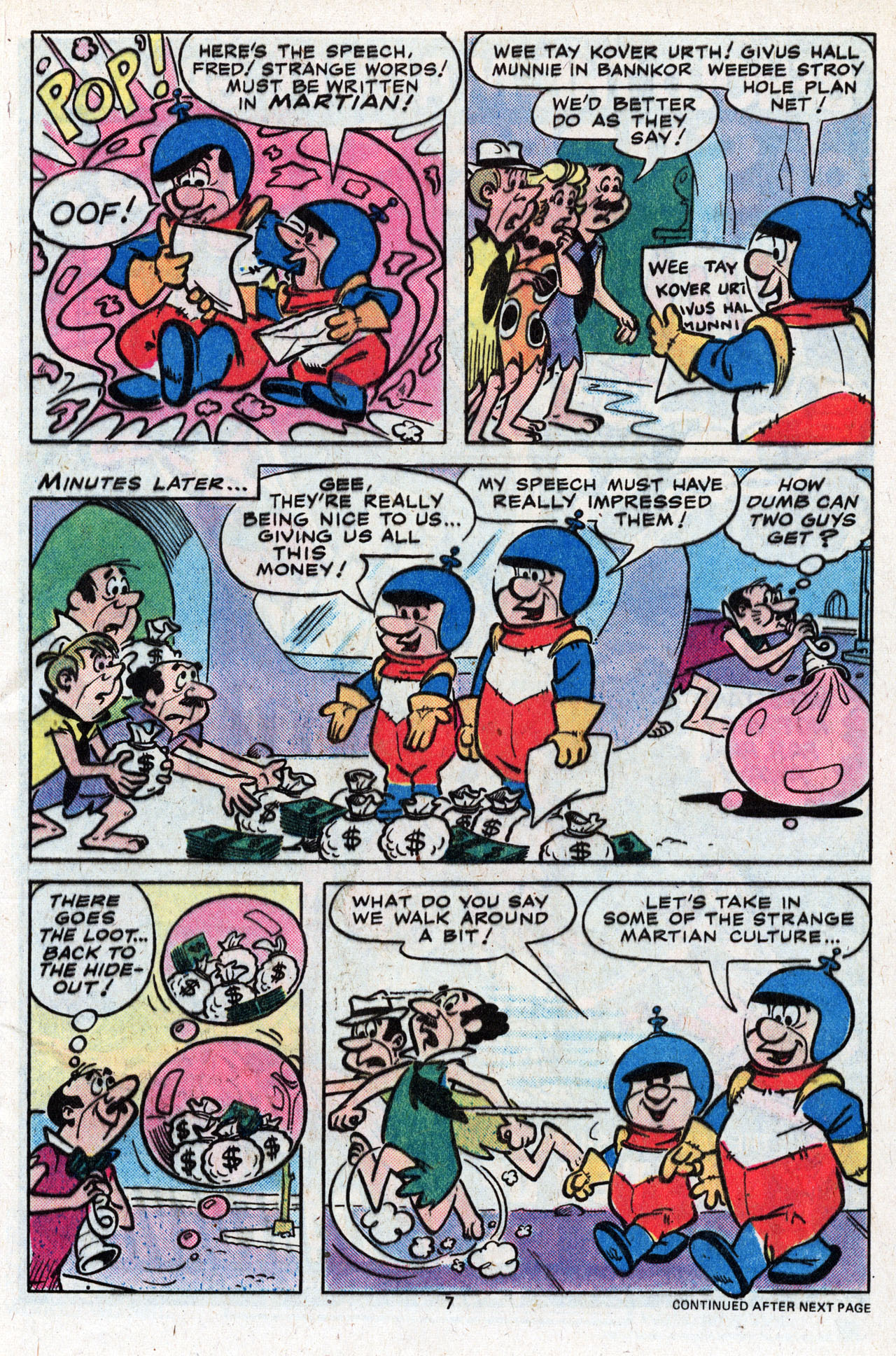 Read online The Flintstones (1977) comic -  Issue #9 - 9