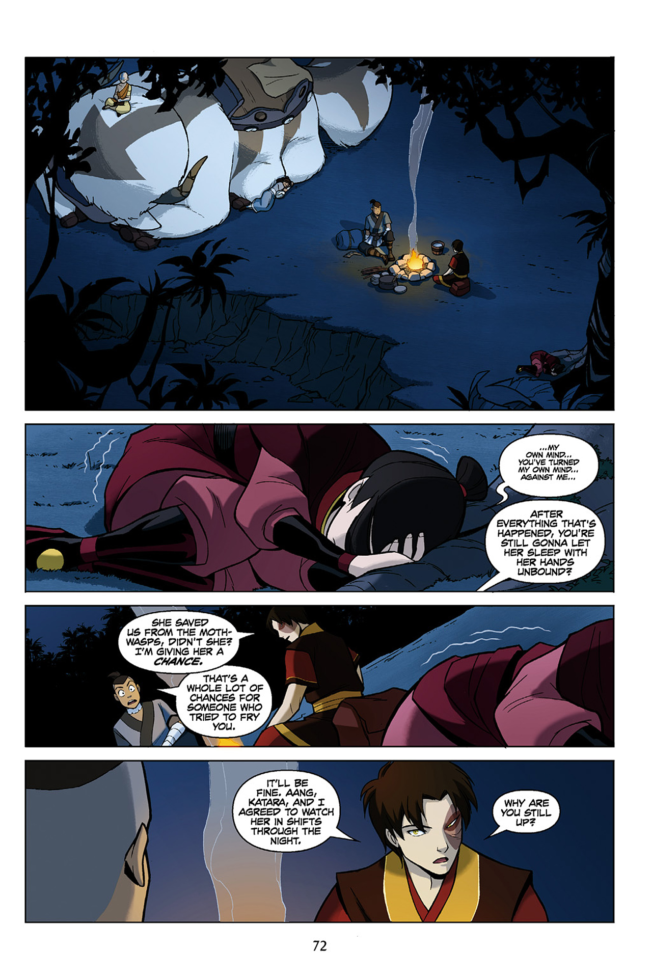 Read online Nickelodeon Avatar: The Last Airbender - The Search comic -  Issue # Part 1 - 73