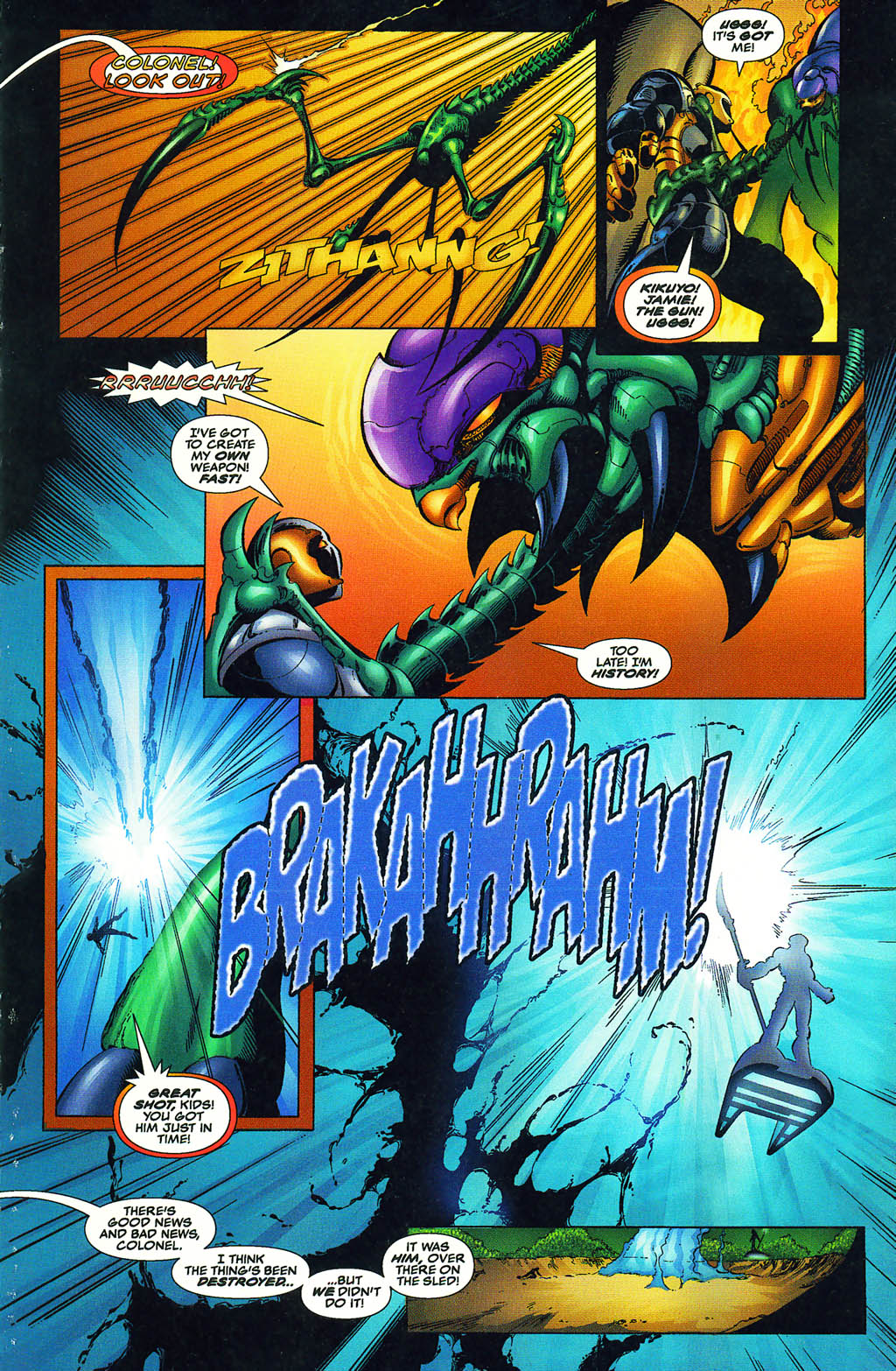 Read online Weapon Zero comic -  Issue #6 - 20