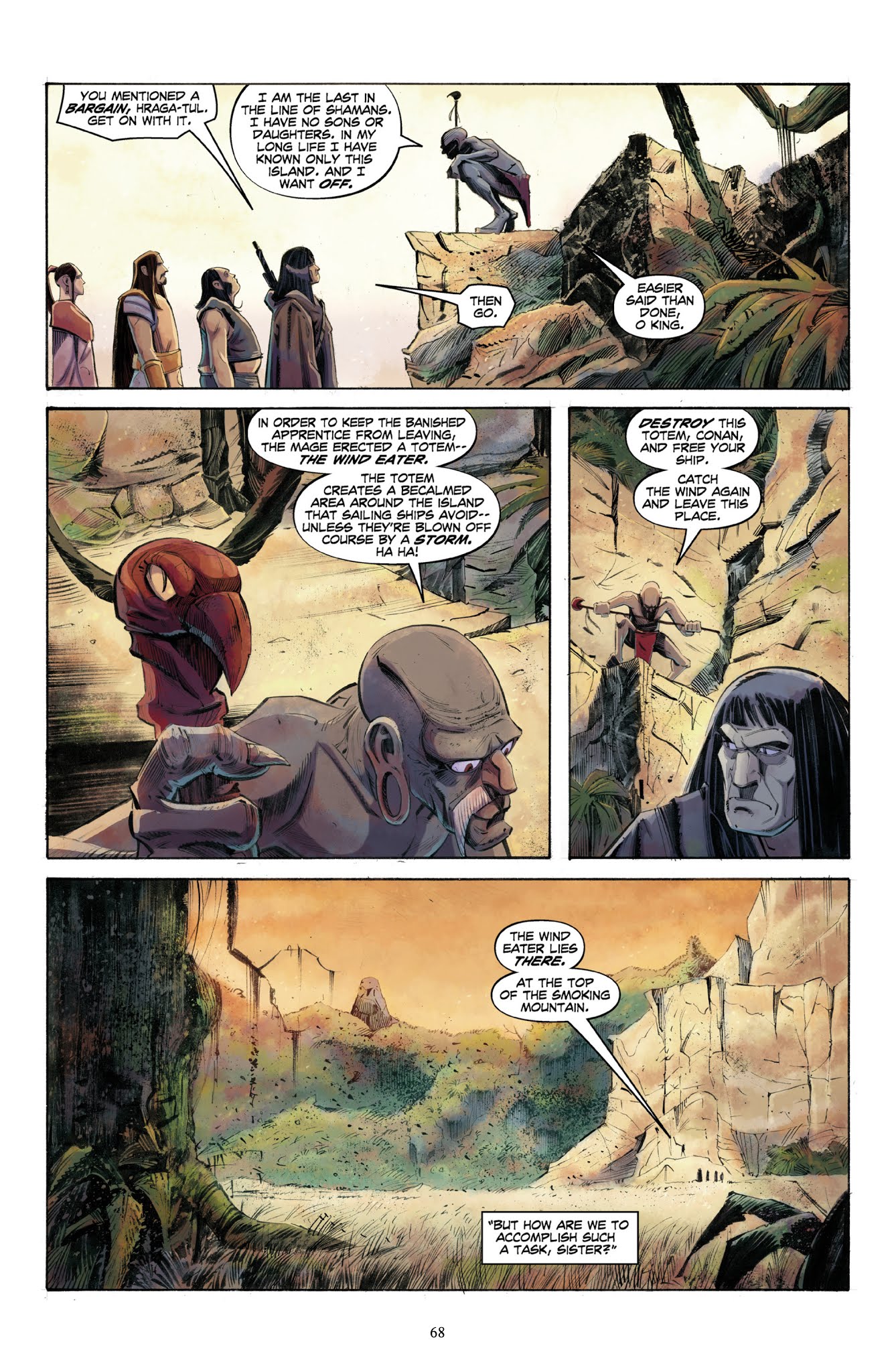 Read online Conan: The Phantoms of the Black Coast comic -  Issue # TPB - 68