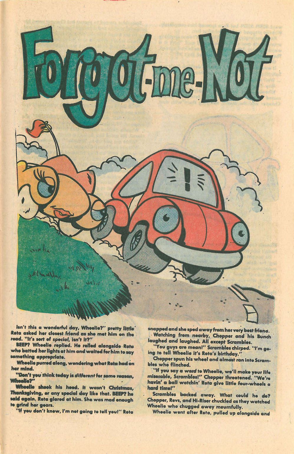 Read online Wheelie and the Chopper Bunch comic -  Issue #5 - 31
