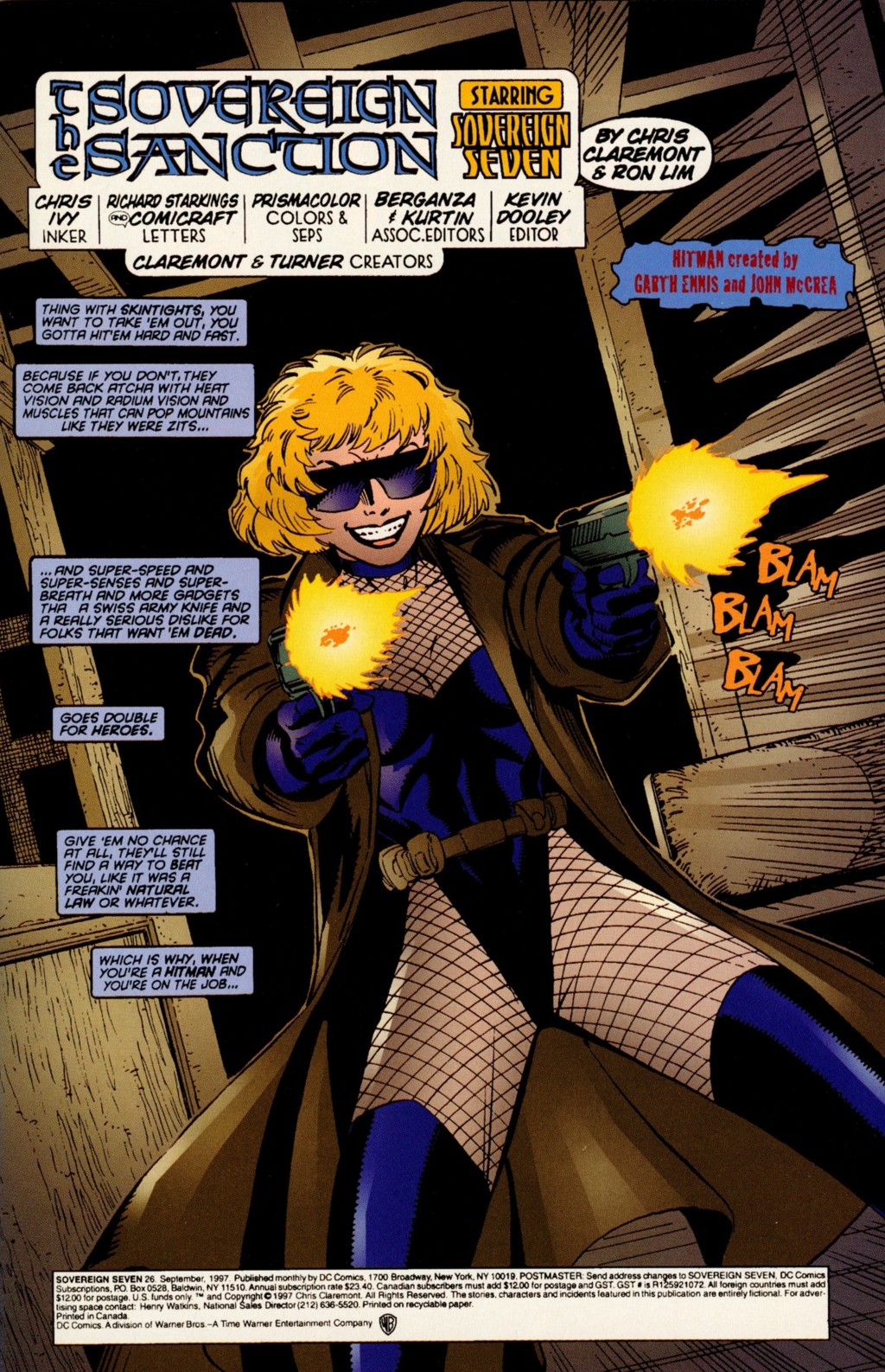 Read online Sovereign Seven comic -  Issue #26 - 2