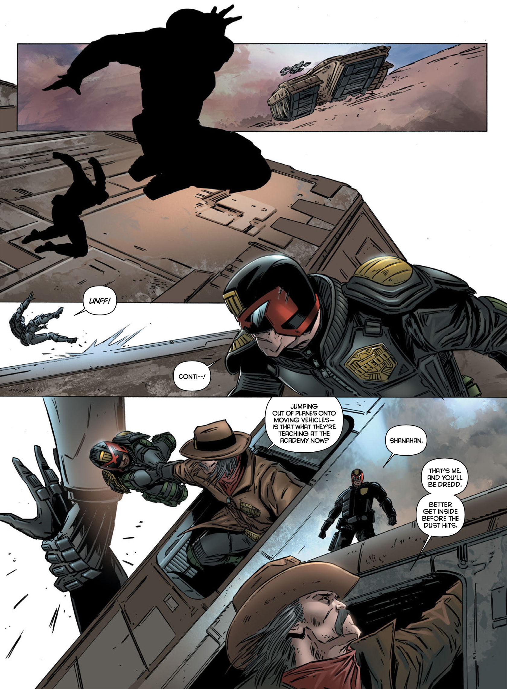 Read online Dredd: Dust comic -  Issue #2 - 3