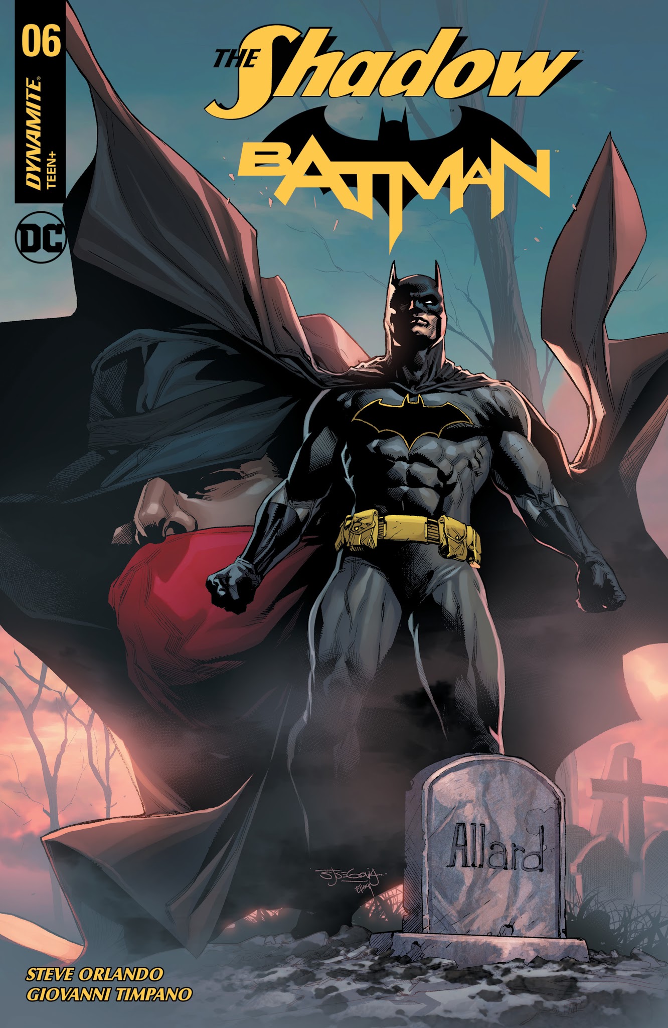 Read online The Shadow/Batman comic -  Issue #6 - 2