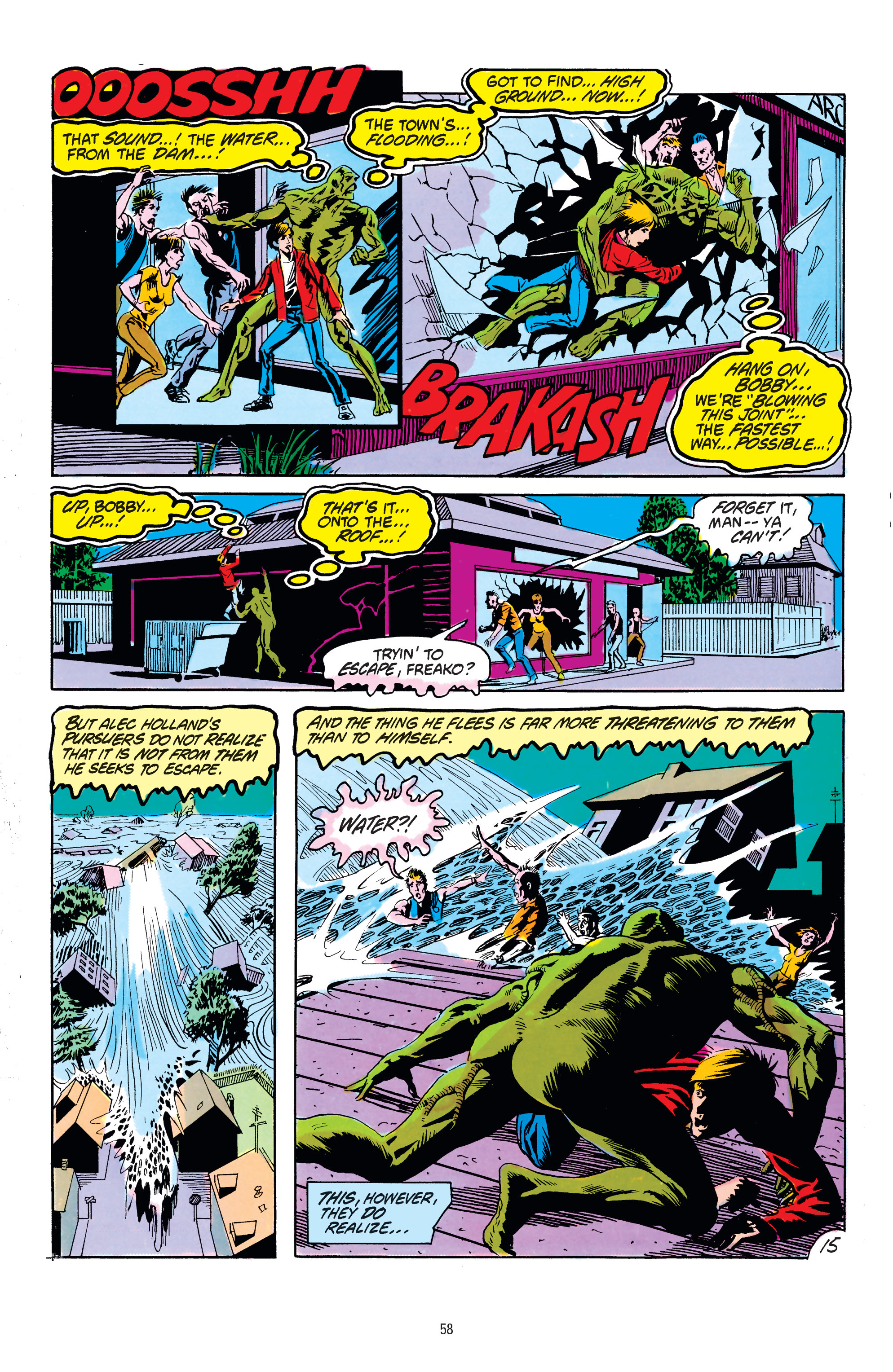 Read online Swamp Thing: The Bronze Age comic -  Issue # TPB 3 (Part 1) - 56