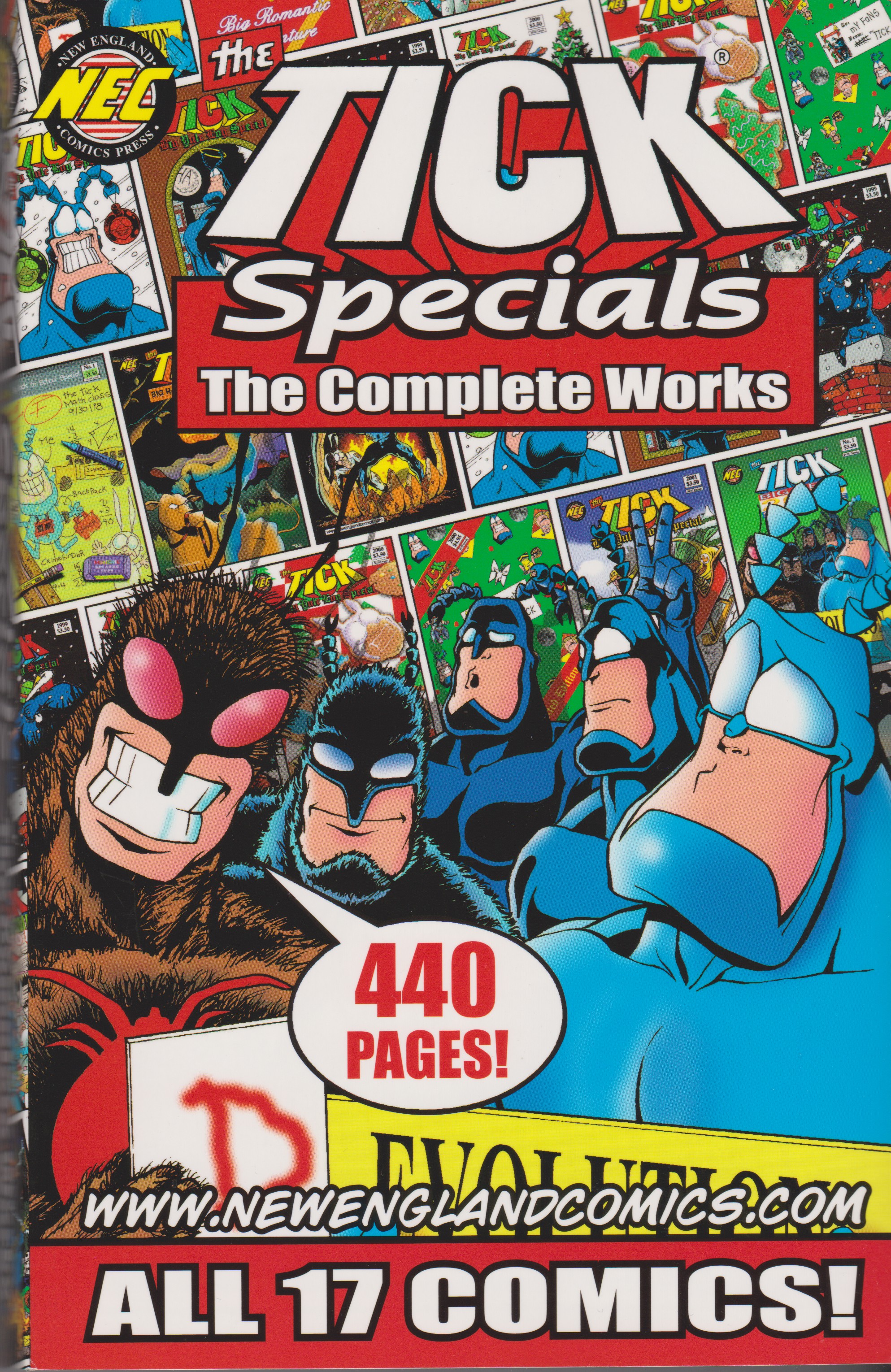 Read online Tick Specials: The Complete Works comic -  Issue # TPB (Part 1) - 1