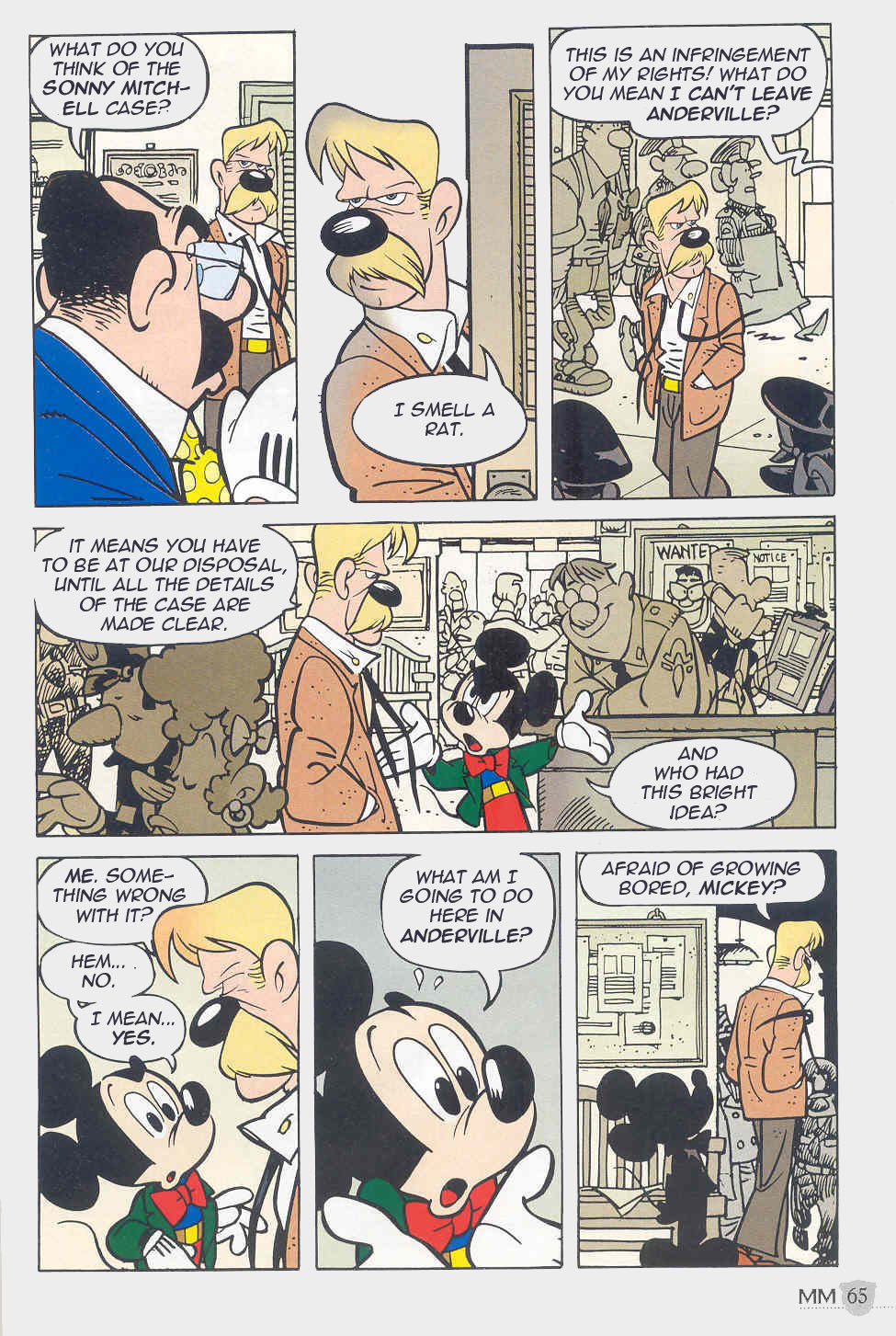 Read online Mickey Mouse Mystery Magazine comic -  Issue #0 - 65
