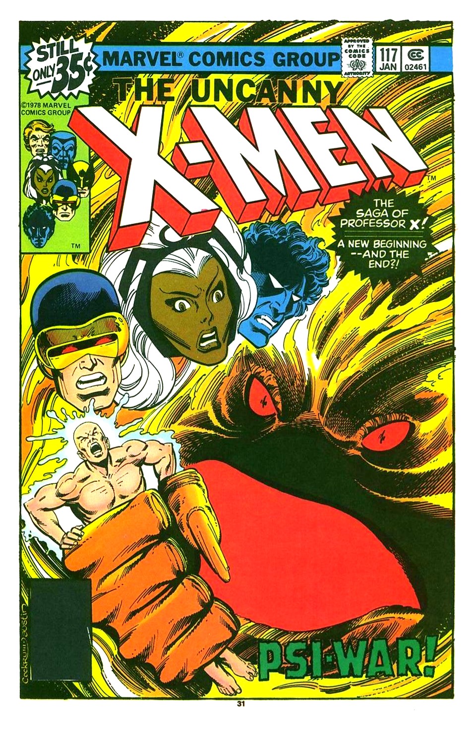 Read online The Official Marvel Index To The X-Men comic -  Issue #6 - 33