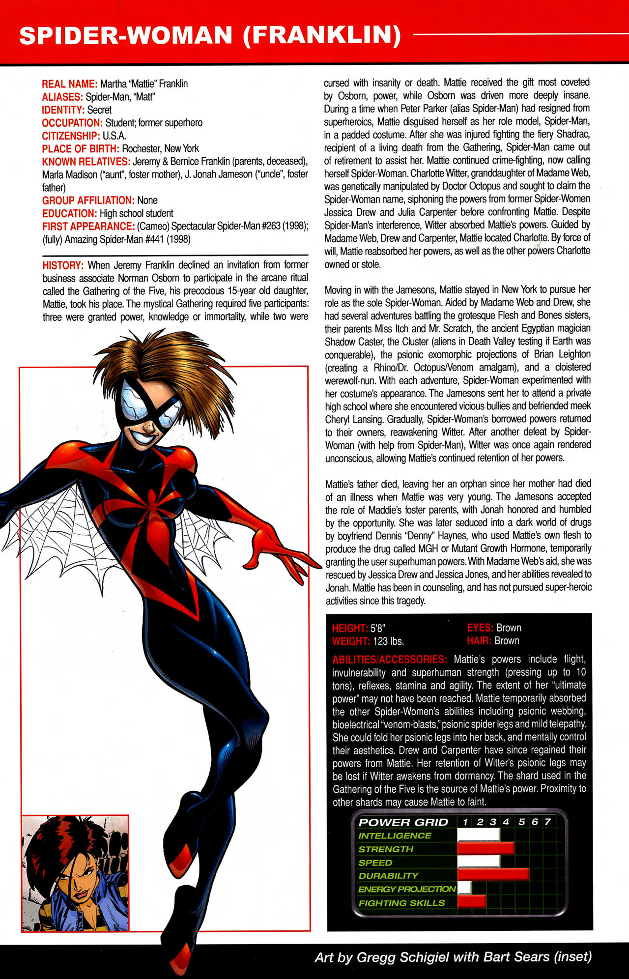 Read online All-New Official Handbook of the Marvel Universe A to Z comic -  Issue #10 - 42