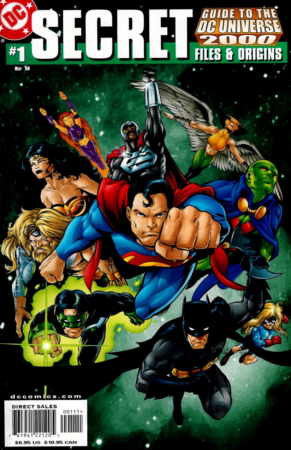Read online Secret Files & Origins Guide to the DC Universe 2000 comic -  Issue #1 - 1
