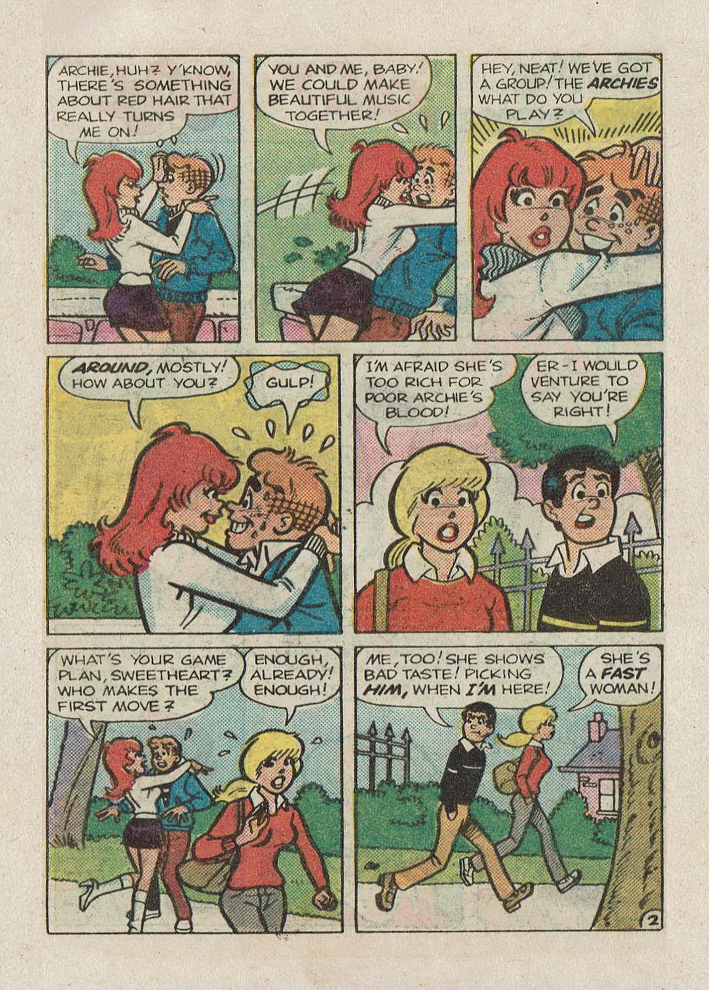 Read online Jughead Jones Comics Digest comic -  Issue #54 - 100