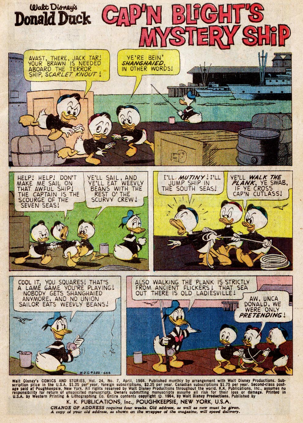 Read online Walt Disney's Comics and Stories comic -  Issue #283 - 2
