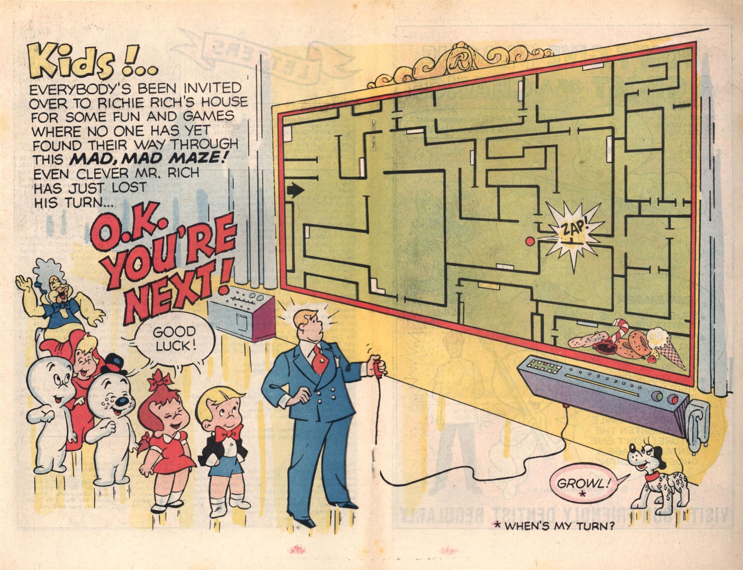 Read online Harvey Hits Comics comic -  Issue #1 - 18