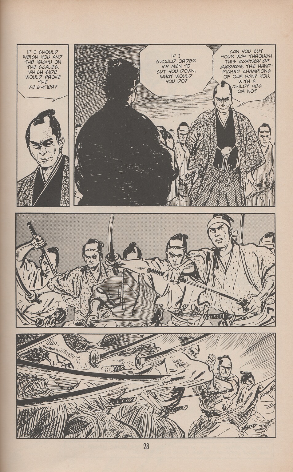 Read online Lone Wolf and Cub comic -  Issue #40 - 34