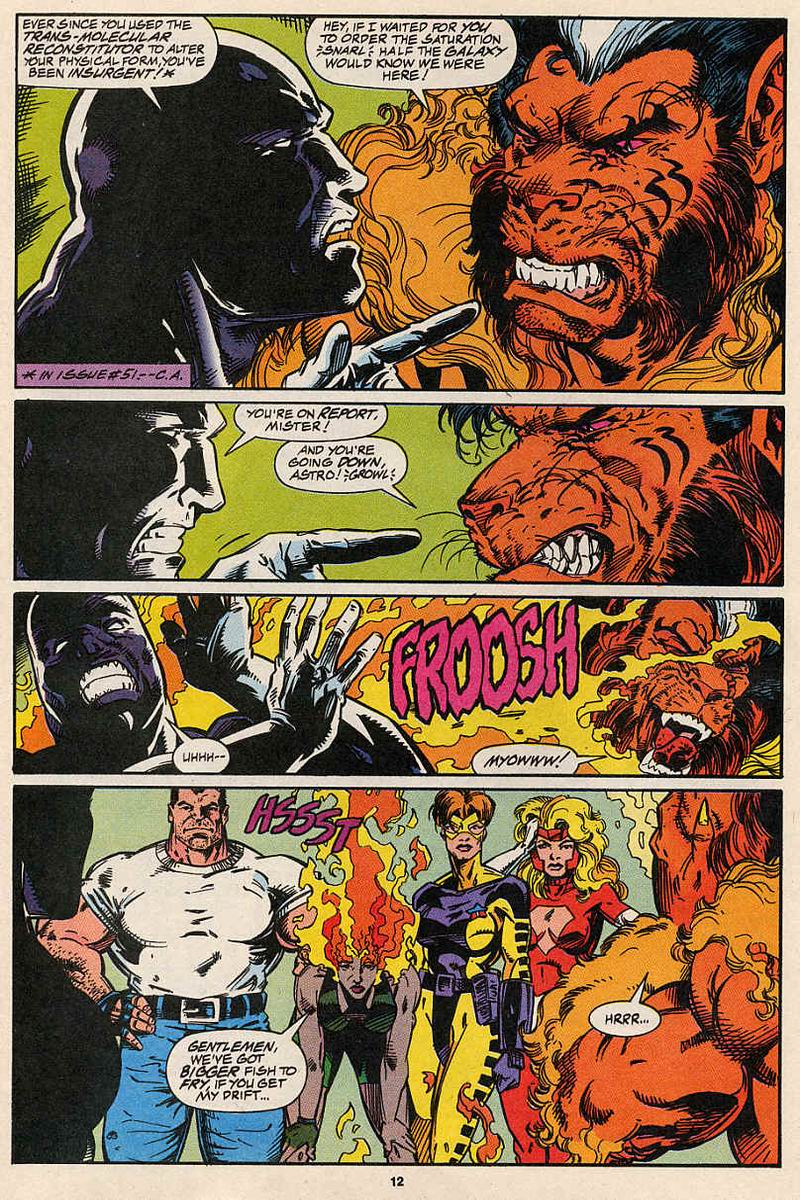 Read online Guardians of the Galaxy (1990) comic -  Issue #54 - 10