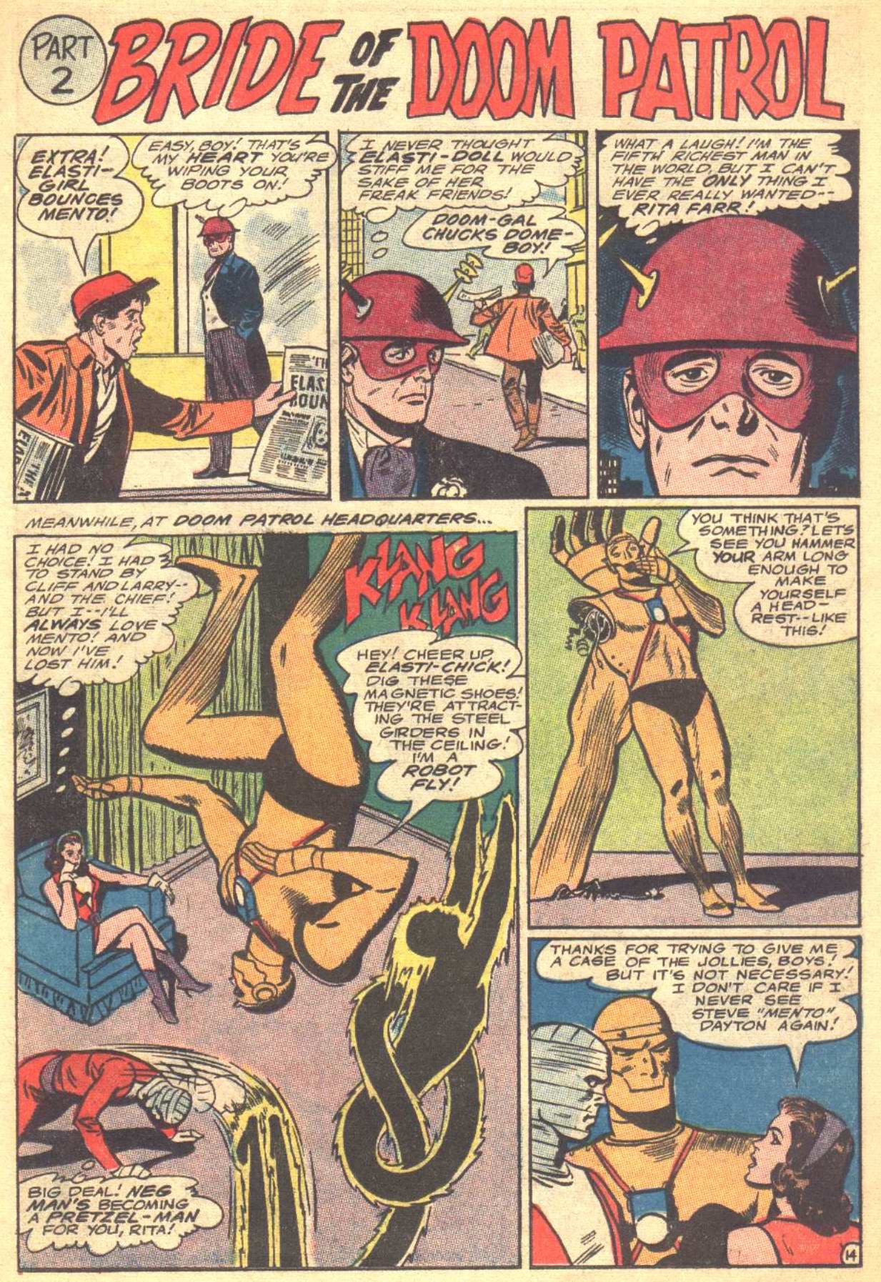 Read online Doom Patrol (1964) comic -  Issue #104 - 18