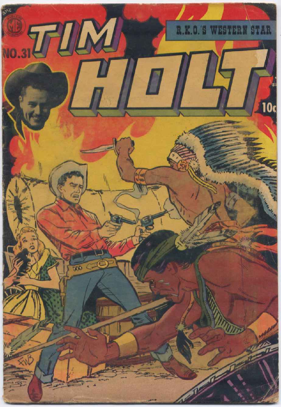 Read online Tim Holt comic -  Issue #31 - 1