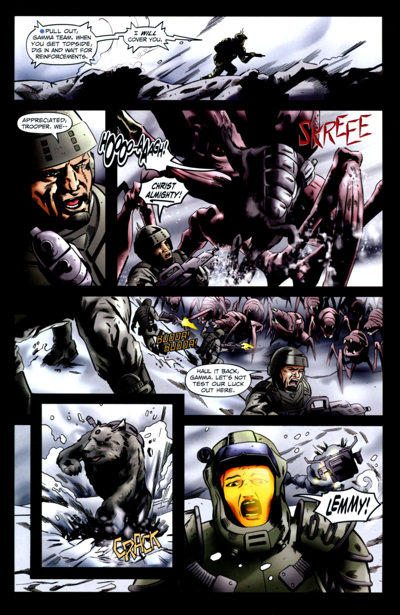 Read online Starship Troopers (2007) comic -  Issue #11 - 9