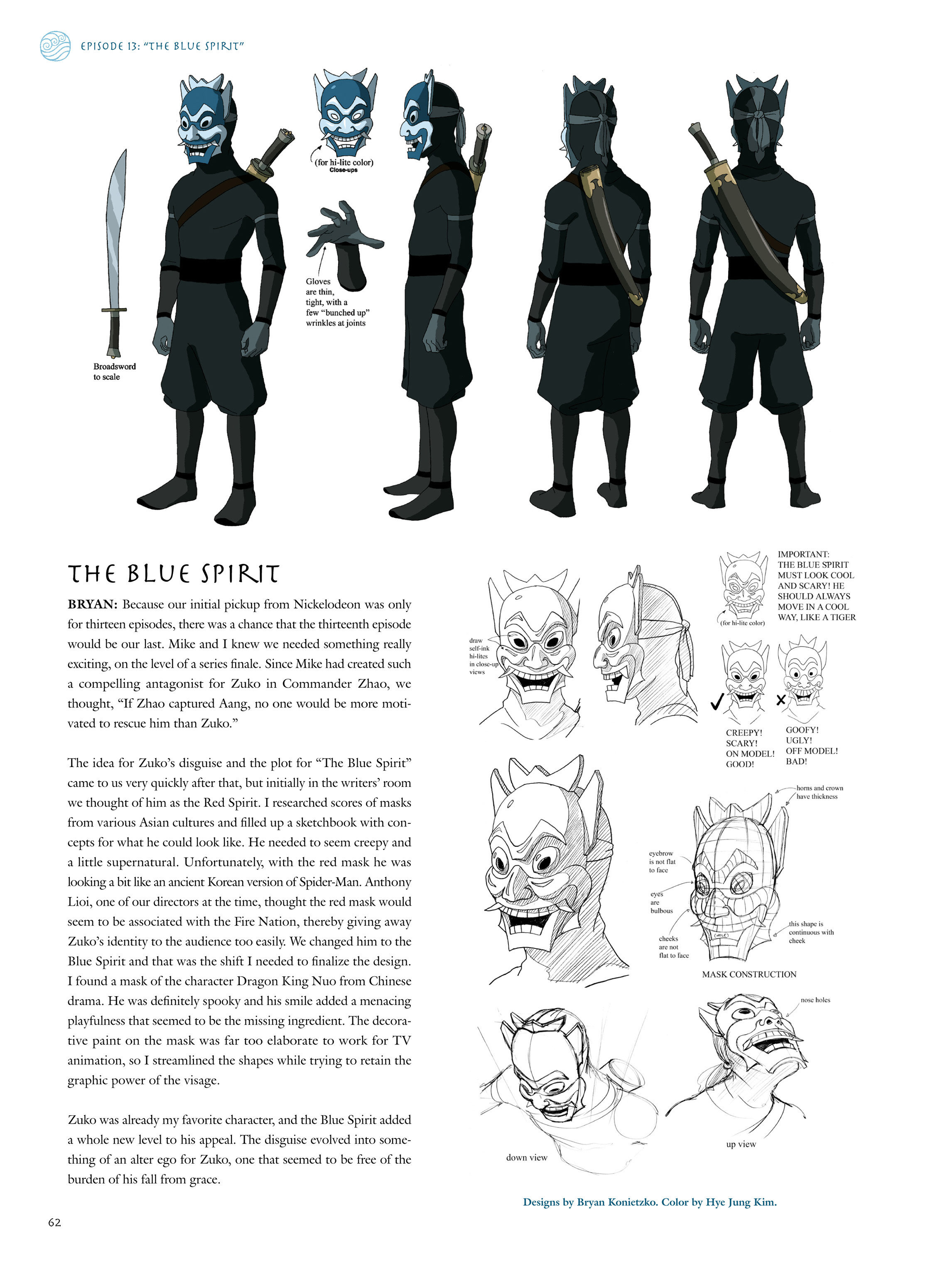 Read online Avatar: The Last Airbender - The Art of the Animated Series comic -  Issue # TPB (Part 1) - 63